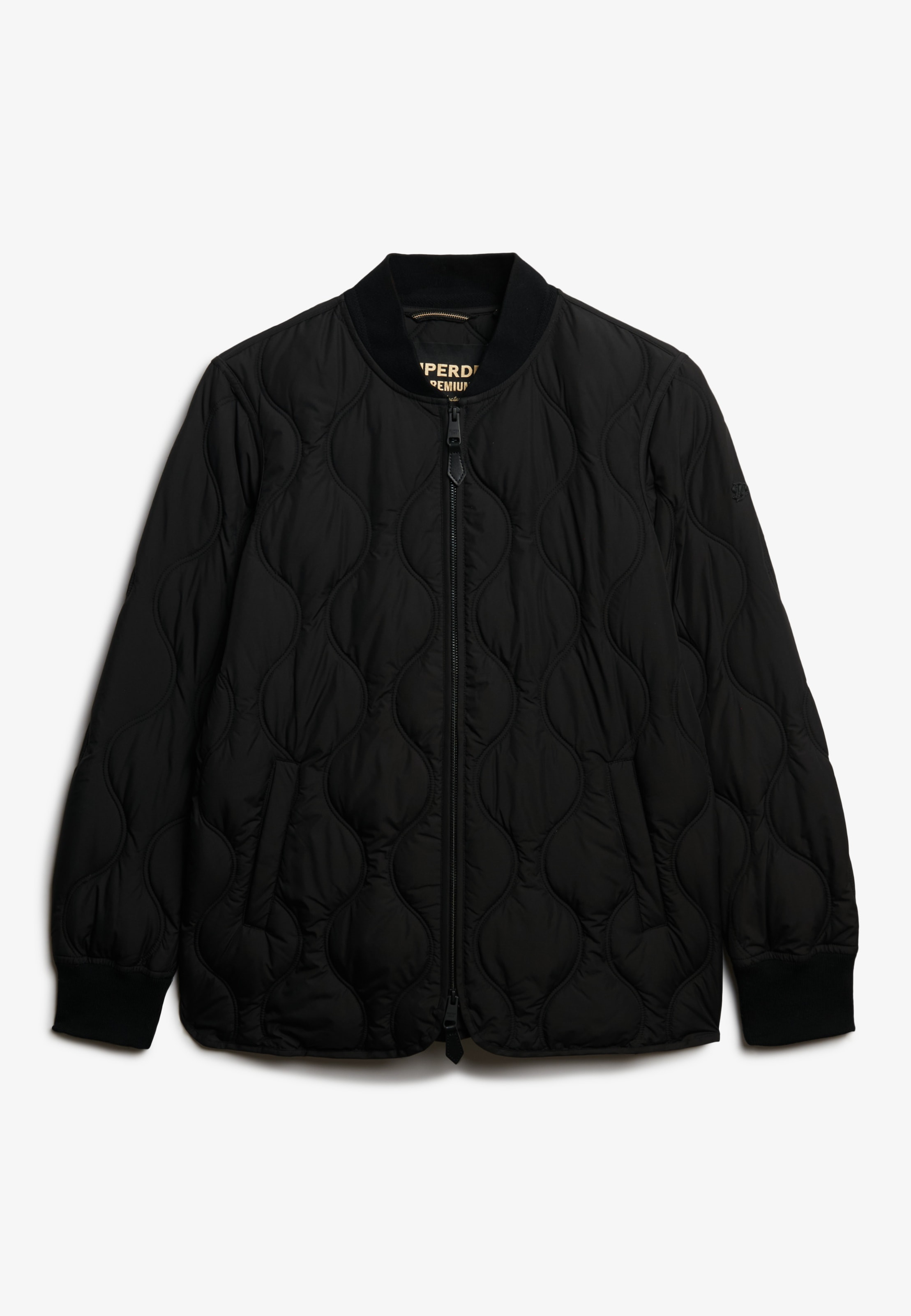 Superdry Steppjacke »SHORT QUILTED LINER JACKET«, ohne Kapuze
