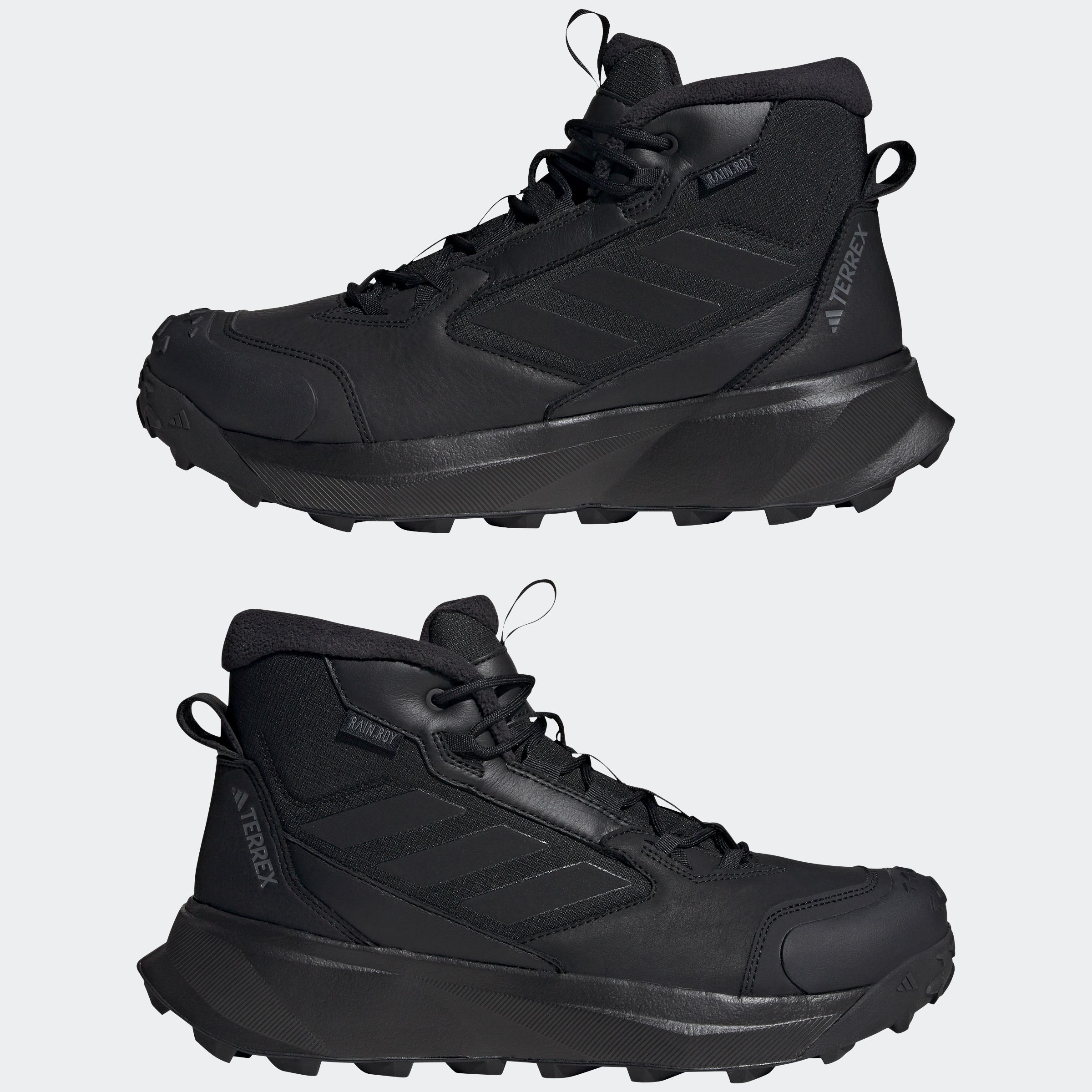 adidas TERREX Winterboots »TERREX WINTER LEATHER MID CUT RAIN.RDY COLD.RDY«, Snowboots, Winterstiefel, Winterschuhe, wasserdicht und gefüttert