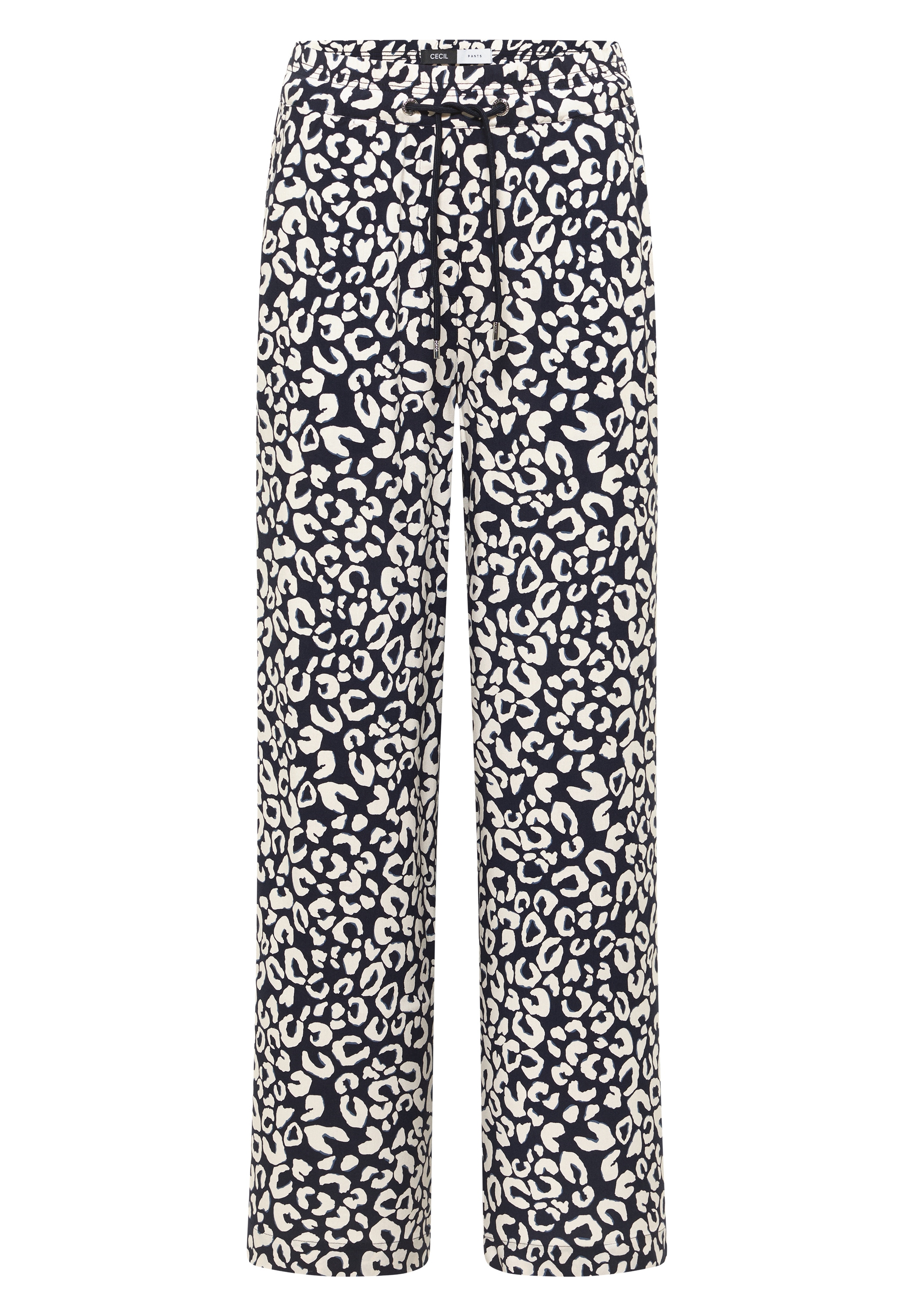 Cecil Stoffhose »Style Neele«  Sommerhose im Loose Fit mit Leo-Print