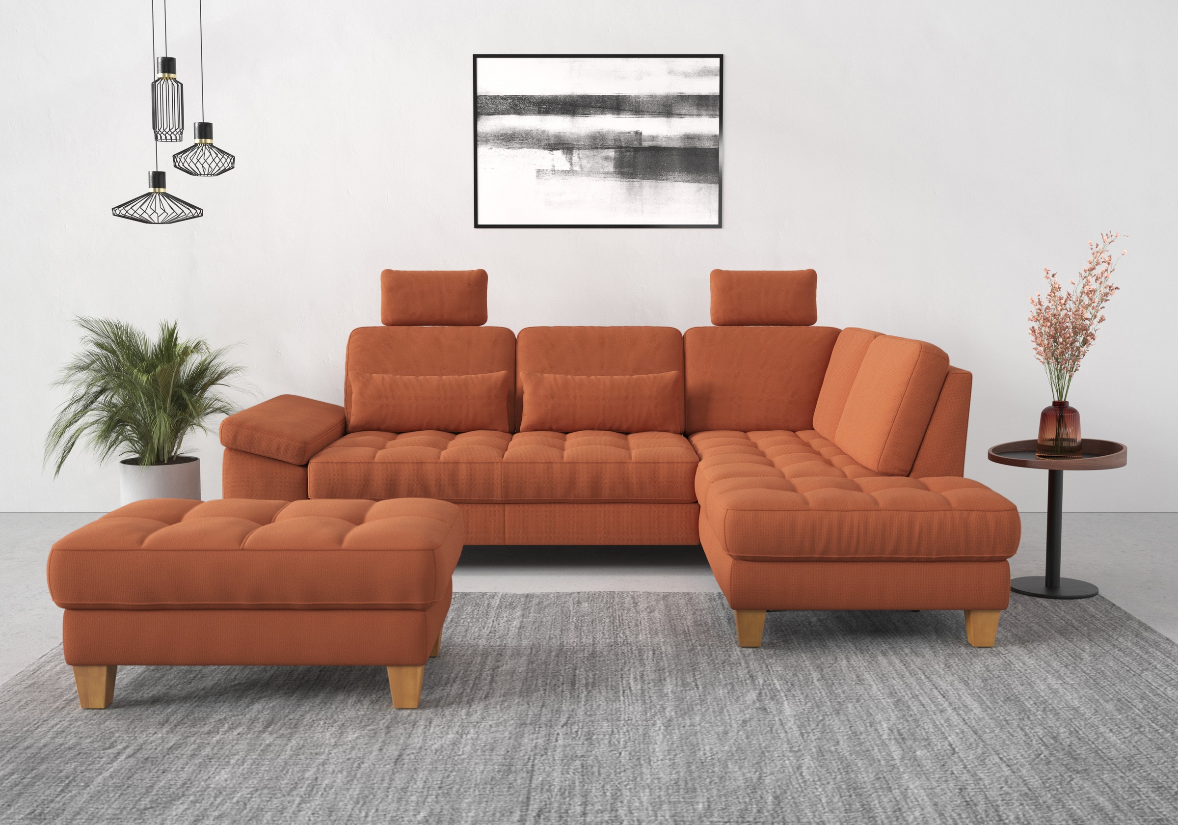 sit&more Stauraumhocker »Westham« wahlewise mit/ohne Federkern