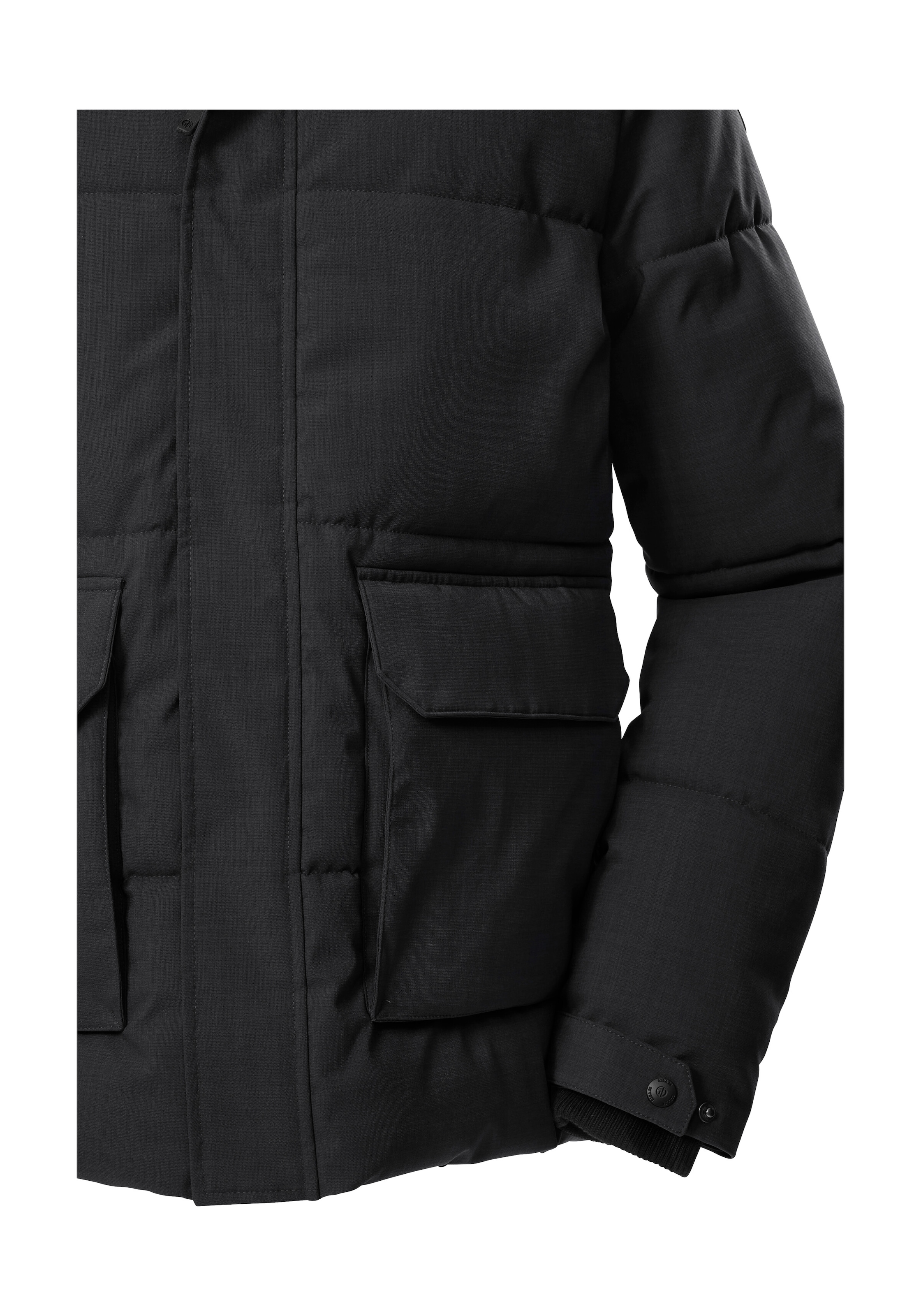 G.I.G.A. DX by killtec Steppjacke »GW 26 MN QLTD JCKT« Wasserabweisende Herrenjacke, abnehmbare Kapuze, recycelte Materialien