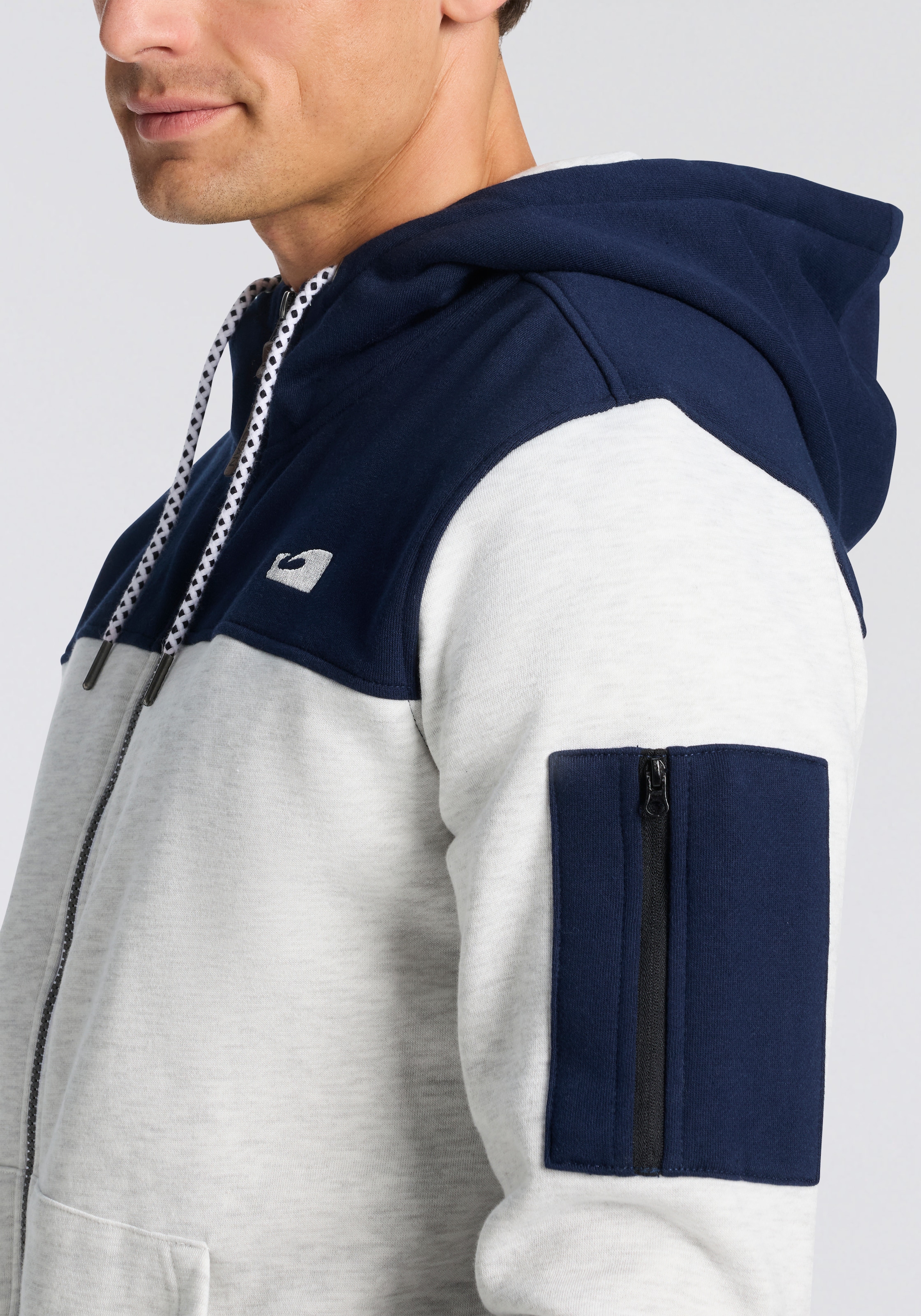 Ocean Sportswear Sweatjacke Innen weich angeraut