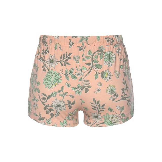 LASCANA Schlafshorts, im Blumen Allover-Druck bei ♕