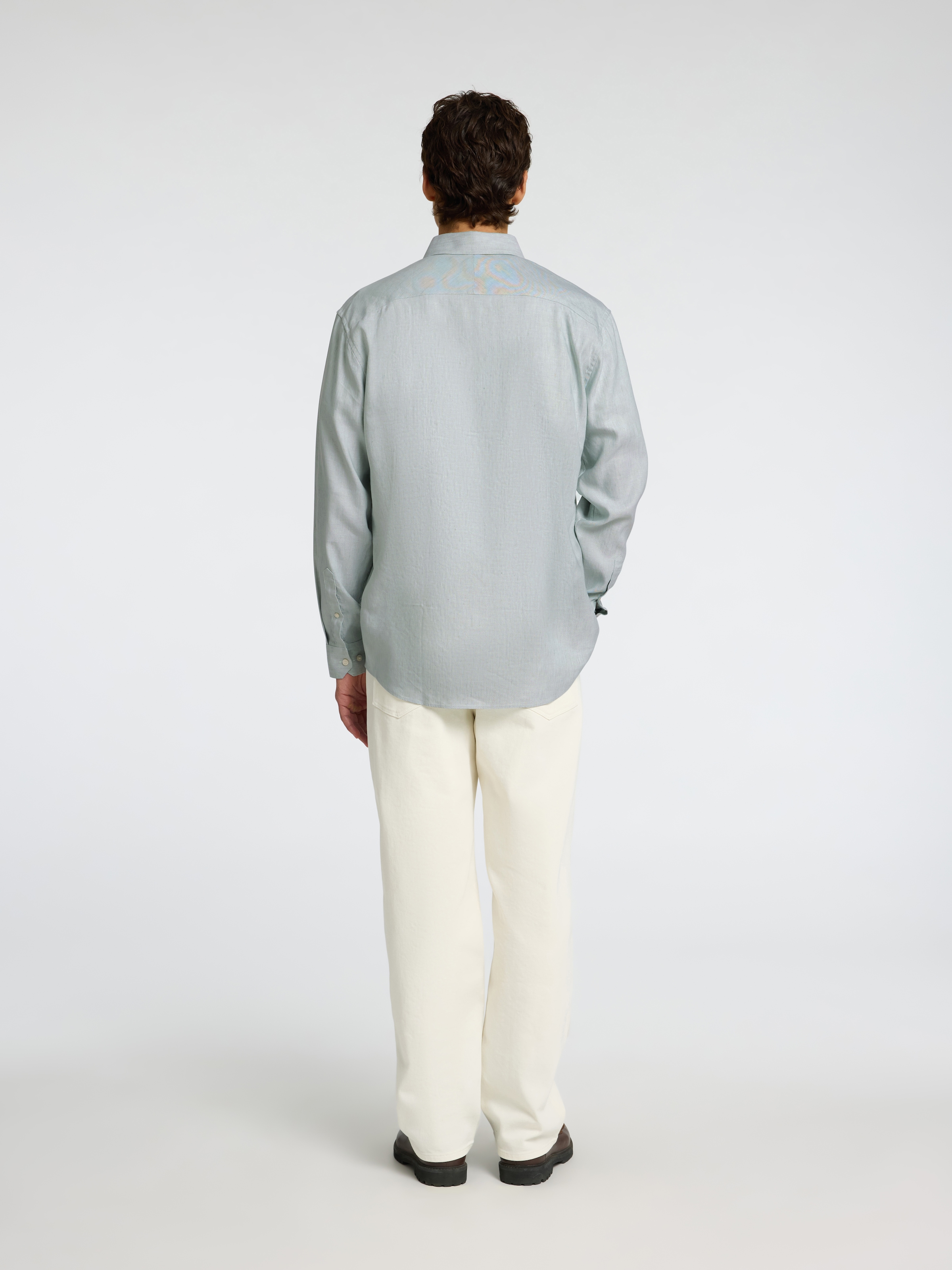 SELECTED HOMME Langarmhemd »SLHREG-LEO LIGHT SHIRT LS NOOS«, mit Lyocell und Leinen