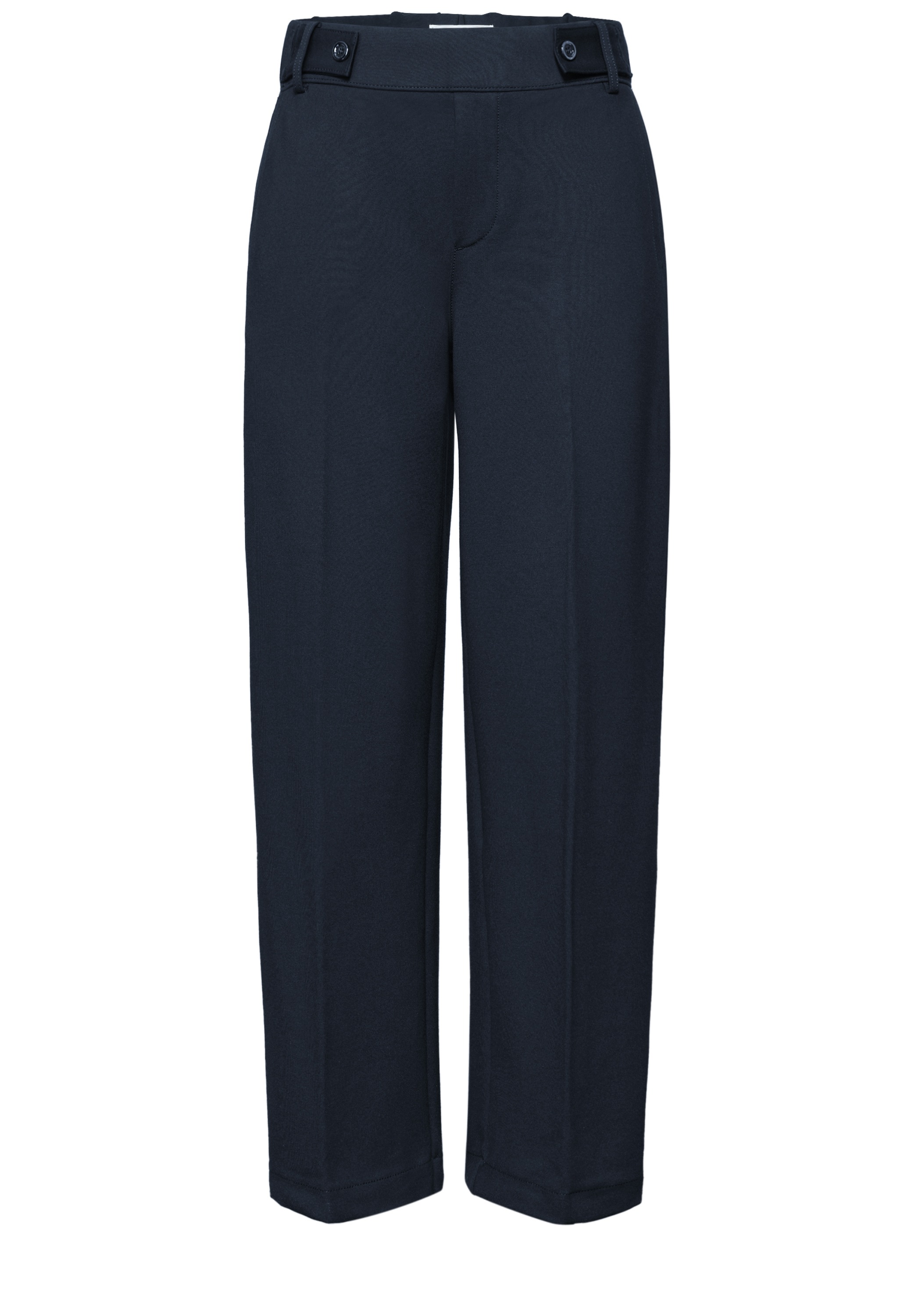 STREET ONE Stoffhose »Punto di Roma«  Punto di Roma Hose mit Knopfdetail