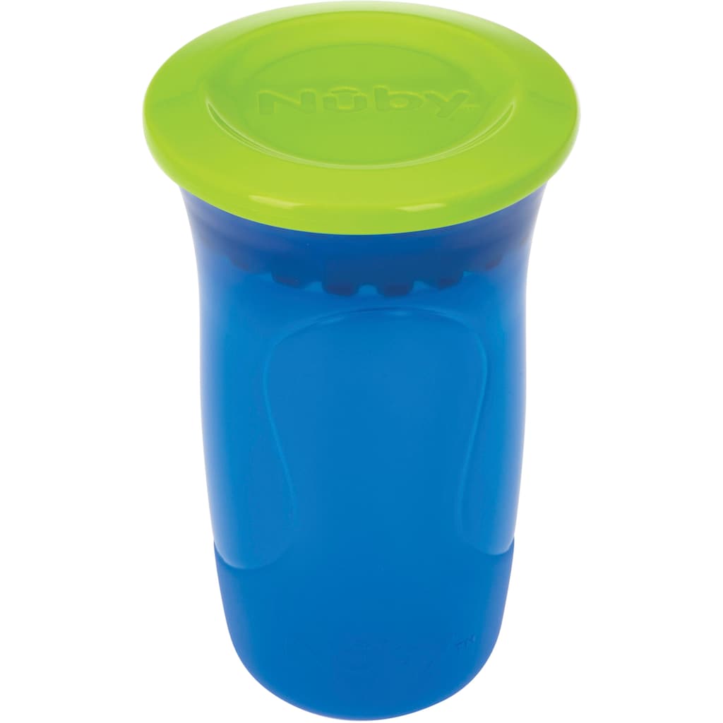 Nuby Kinderbecher »360° Trinklernbecher 300ml, blau«