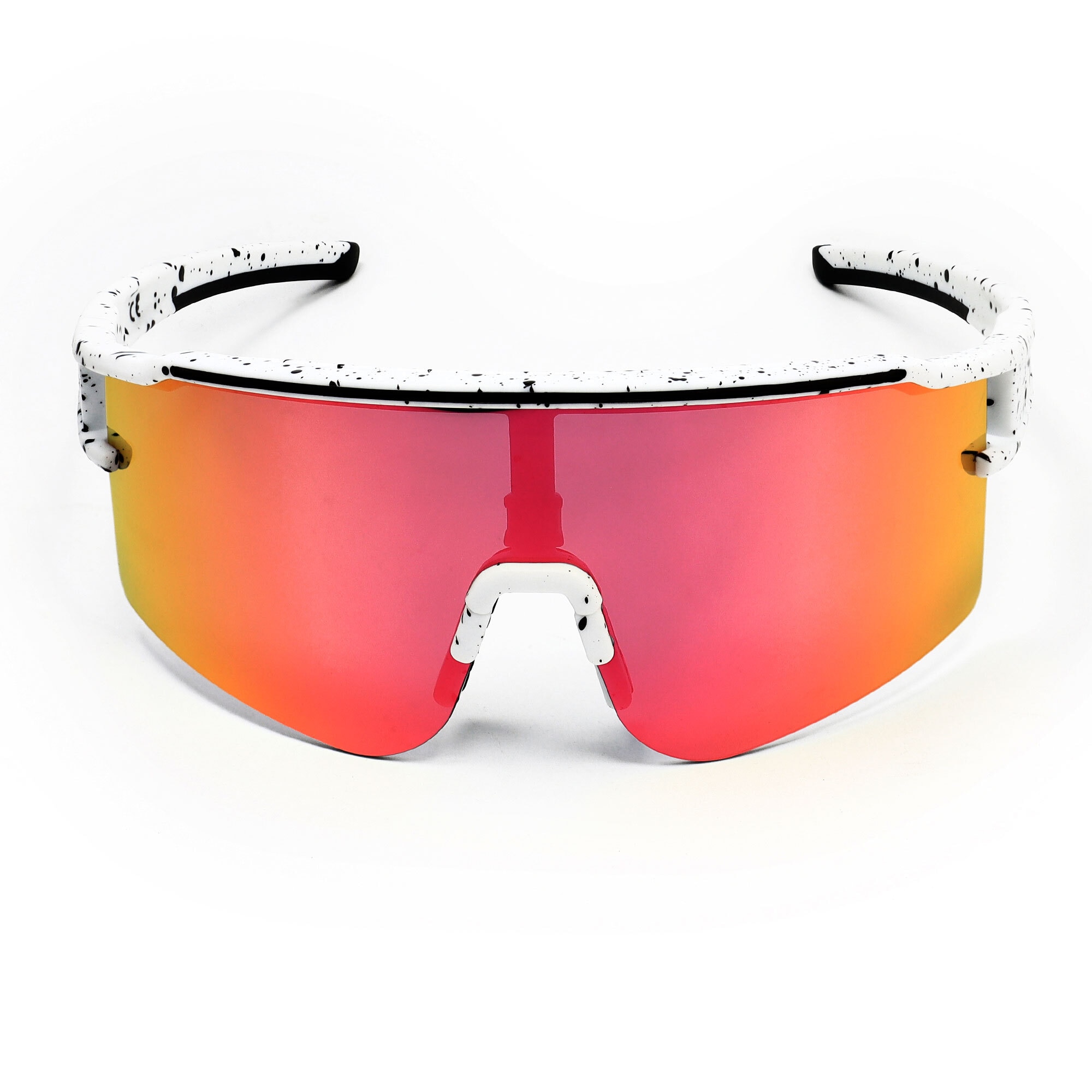 YEAZ Sportbrille »Sport-Sonnenbrille Weiß/Blau SUNTHRILL Set«