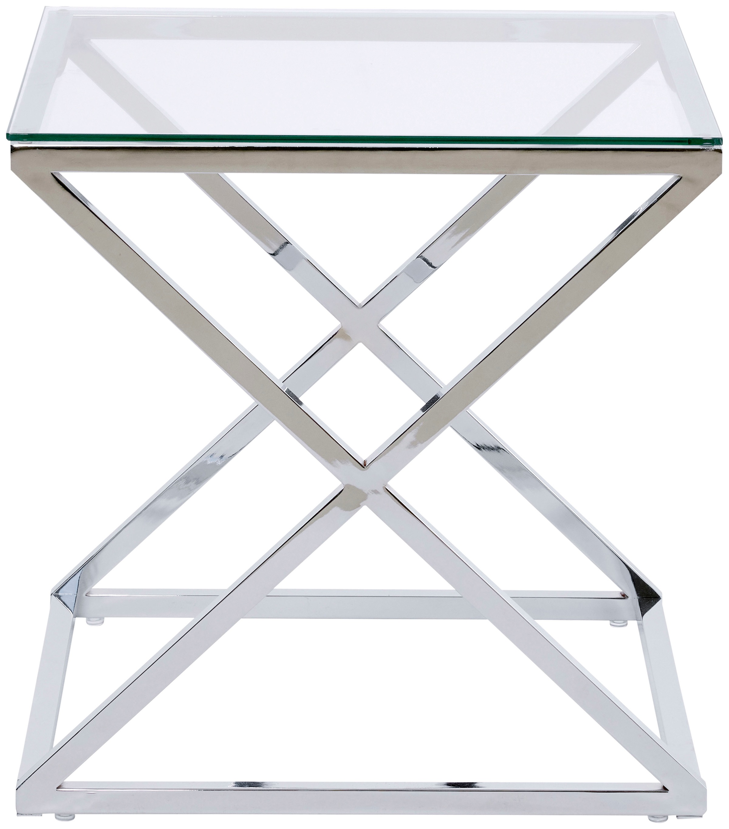 Jahnke Beistelltisch »XTRA BY SIDE«, (1 St.), Sicherheitsglas, Beistelltisch, Nachttisch