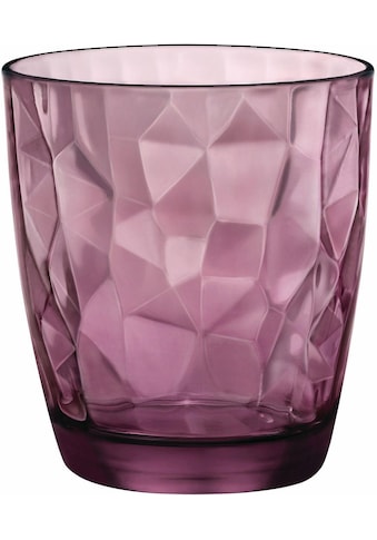 Bormioli Rocco Whiskyglas »Diamond«, (Set, 6 tlg.), effektvolle Struktur, 6-teilig kaufen