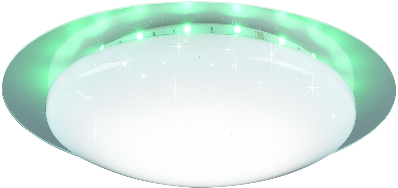 RGB und LED 2700 Hauptlicht TRIO St., Deckenleuchte | von cm 35 Ø 1 – mit & Deckenlampe Farbwechsler, mit Starlight-Effekt kaufen online LED-Board, »Joleen«, Leuchten Fernbedienung Farbtemperaturstuerung Dimmfunktion Backlight, 5500K, inkl.