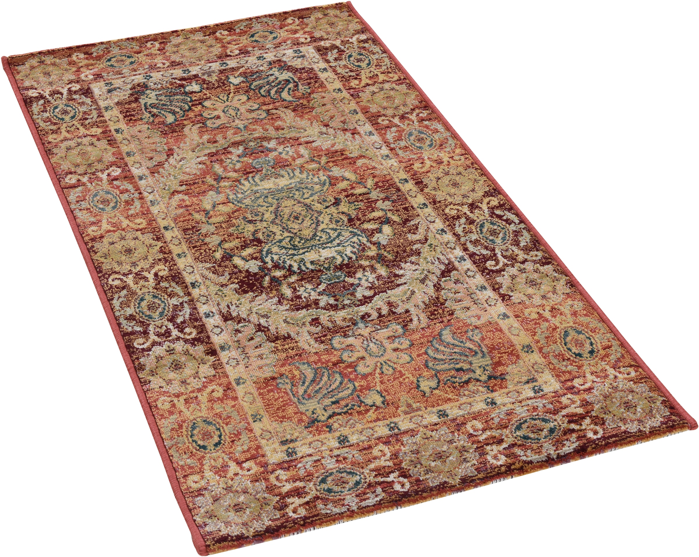 THEKO Teppich »Gabiro 3070« rechteckig 10 mm Höhe Kurzflor, klassisches Design, ideal im Wohnzimmer & Schlafzimmer