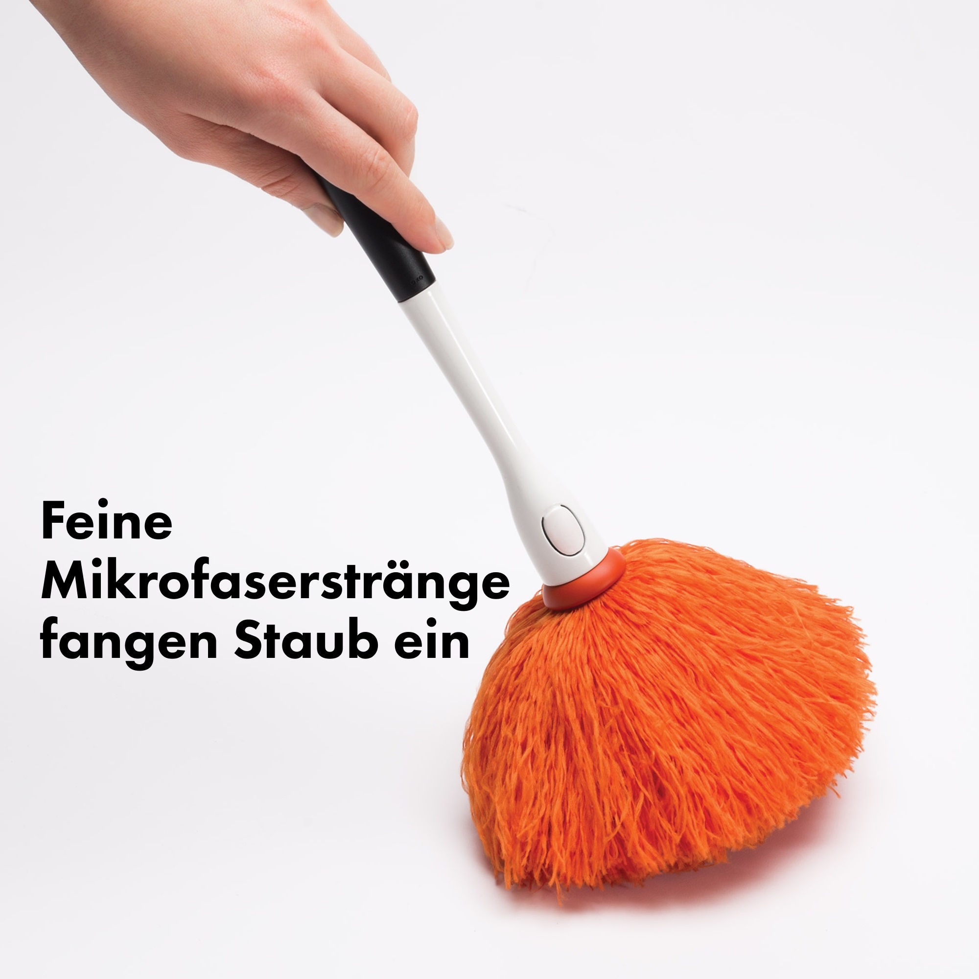 OXO Good Grips Staubwedel »OXO Mikrofaser Delikater Staubwedel« leichter, fluffiger microfiber-Kopf