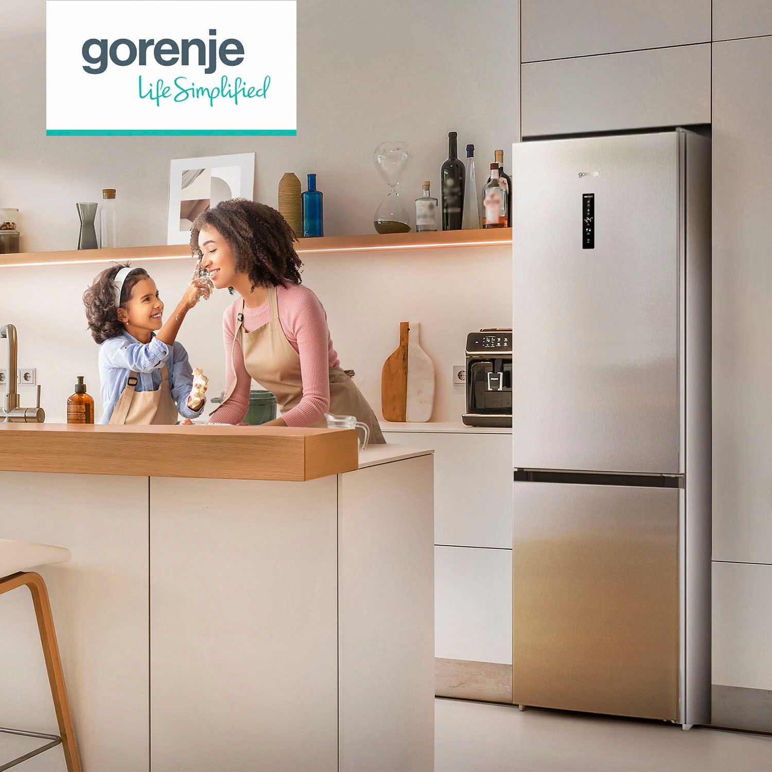 GORENJE Kühl-/Gefrierkombination »NK 89B0 DXL«