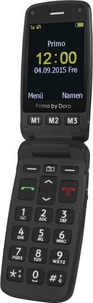 Doro Handy »Primo 406«, silberfarben, 6,1 cm/2,4 Zoll ➥ 3 Jahre XXL  Garantie | UNIVERSAL