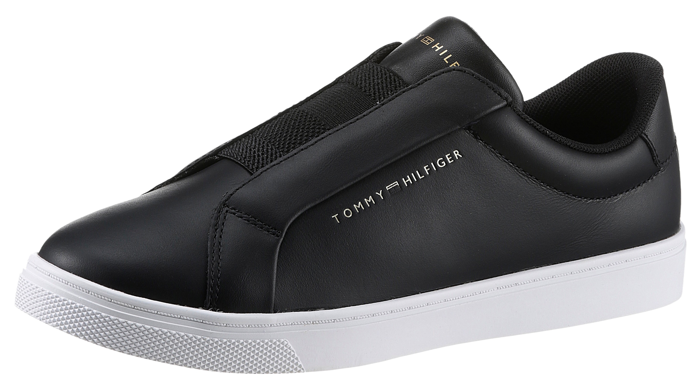 Tommy Hilfiger Slip-On Sneaker »ELASTIC SLIP ON SNEAKER«, mit breitem  Gummizug bei ♕ | Sneaker high