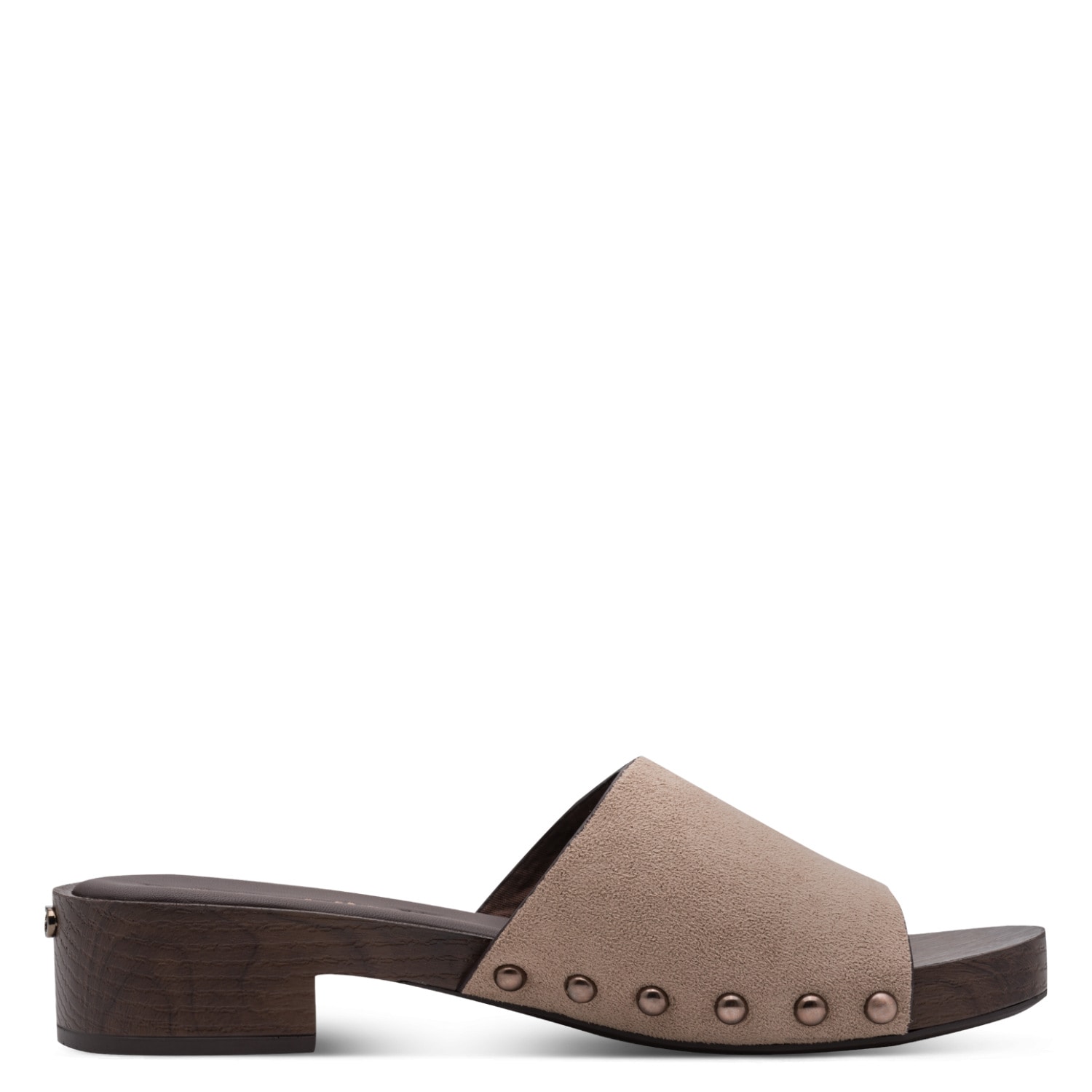 Tamaris Pantolette  Blockabsatz, Sommerschuh, Schlüpfschuh mit aufgesetzten Nieten