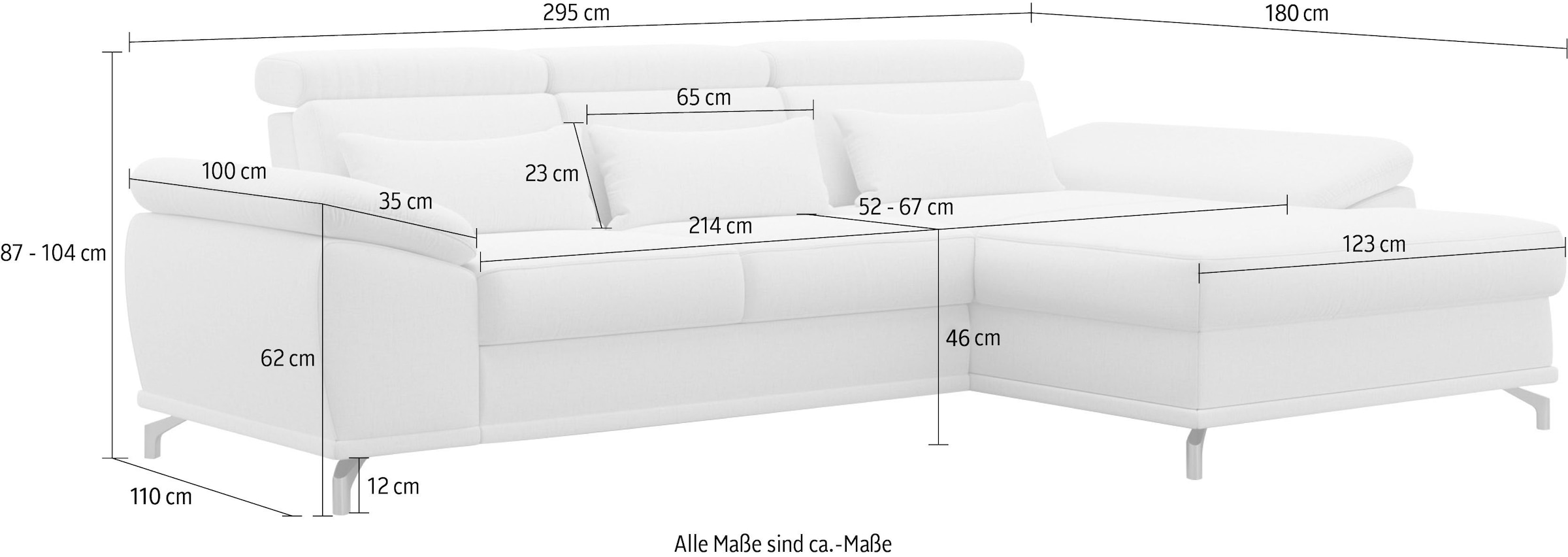 sit&more Ecksofa