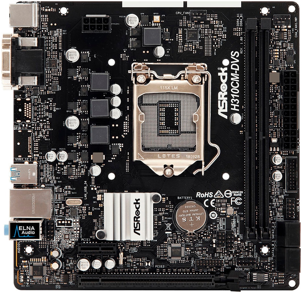 Asrock Mainboard »H310CM-DVS«