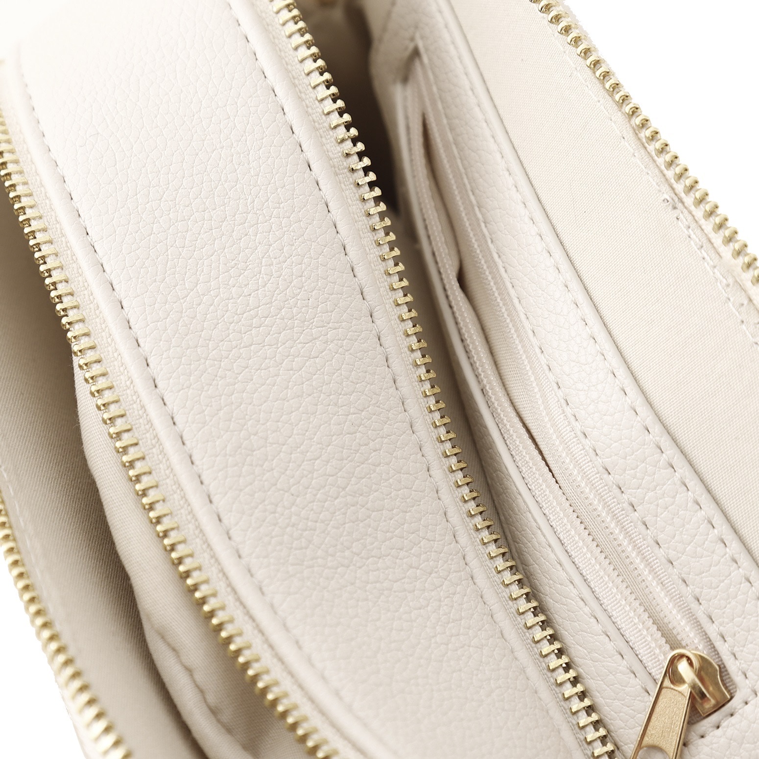MARCO TOZZI Umhängetasche, Damen Kamerabag, Minibag im Teddy-Look