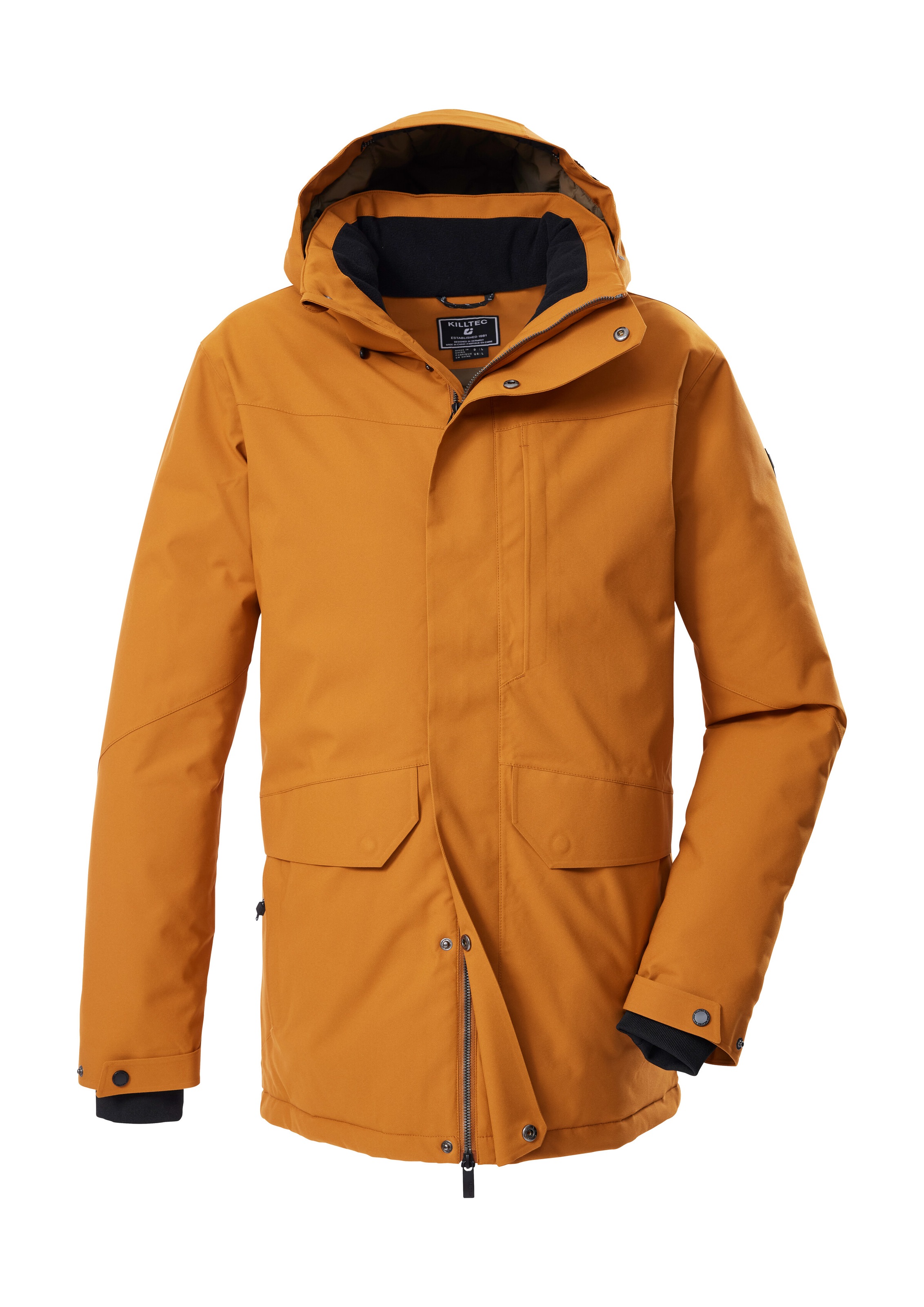 Killtec Parka »KOW 85 MN PRK« Wasser- und winddicht, atmungsaktiv, abnehmbare Kapuze, PFAs-frei