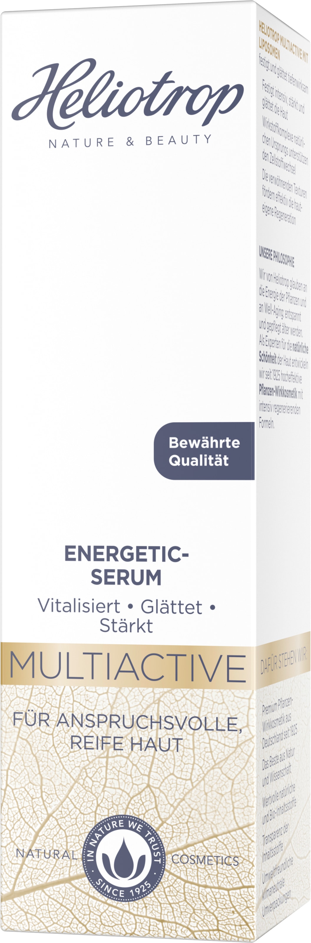 HELIOTROP Gesichtsserum »MULTIACTIV ENERGETIC-SERUM« für Gesicht, Hals und Dekolleté