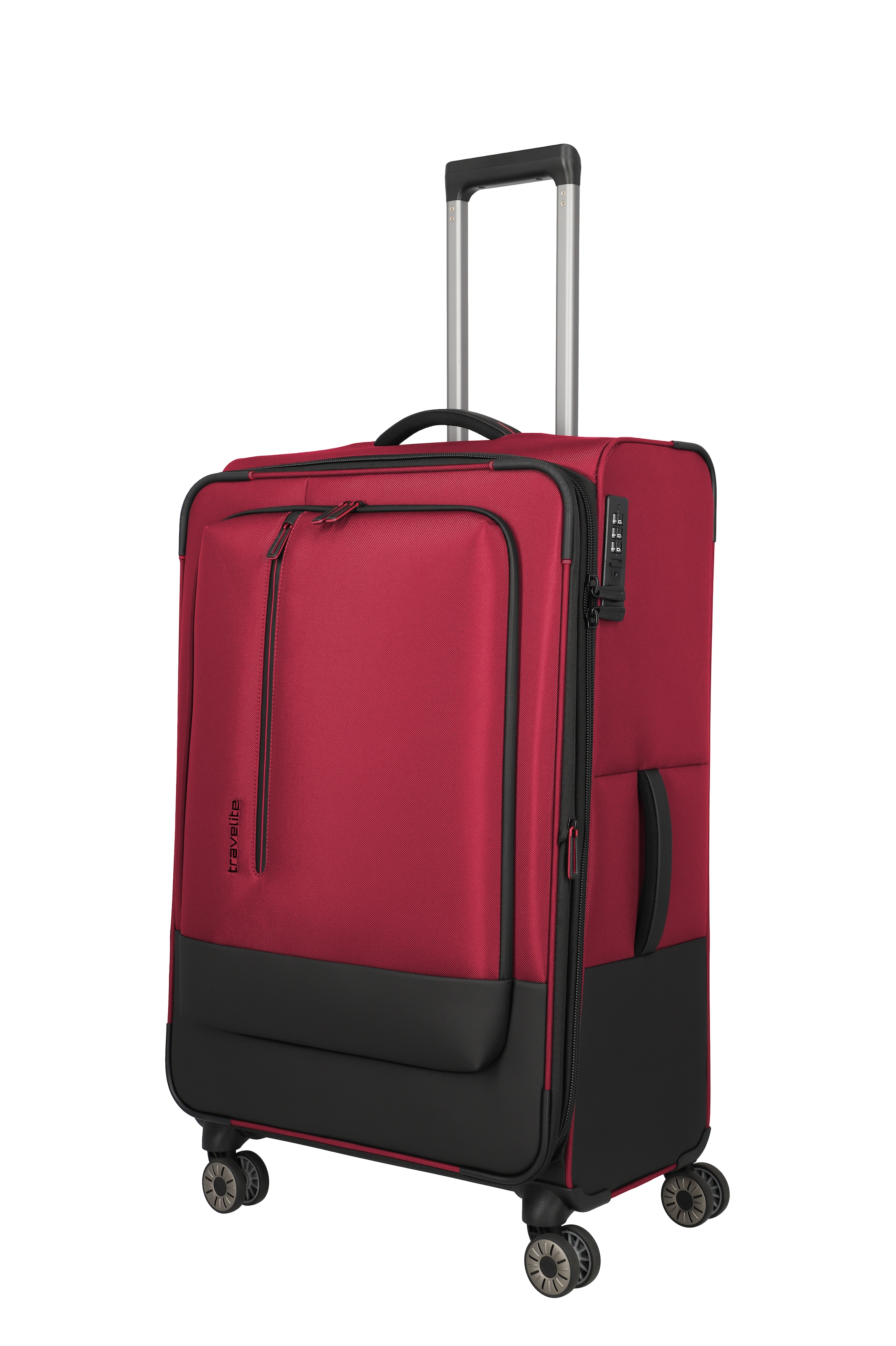 Travelite Crosslite Trolley L 4-Rollen erw. Red