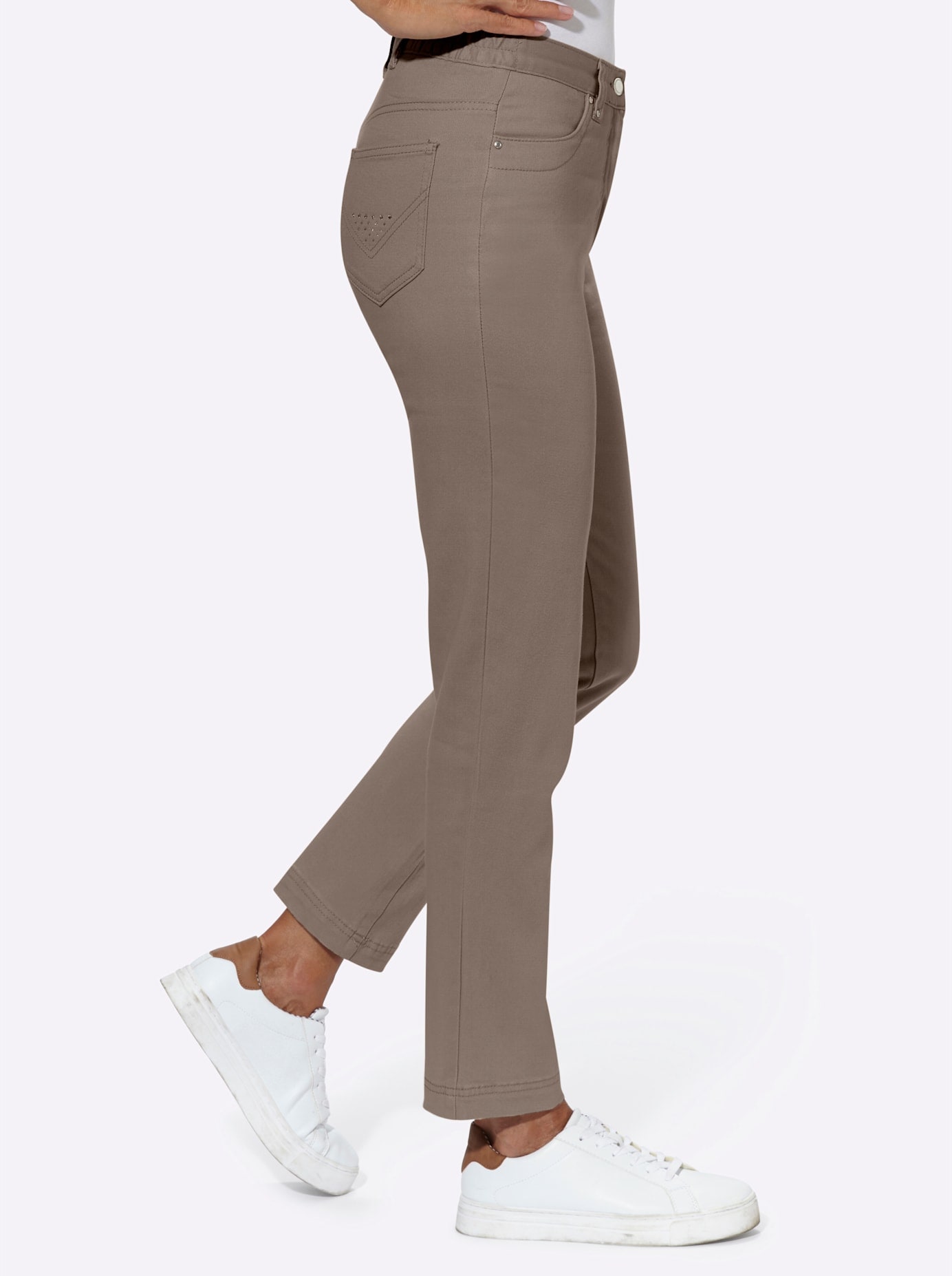 Lady Stretch-Jeans, (1 tlg.)