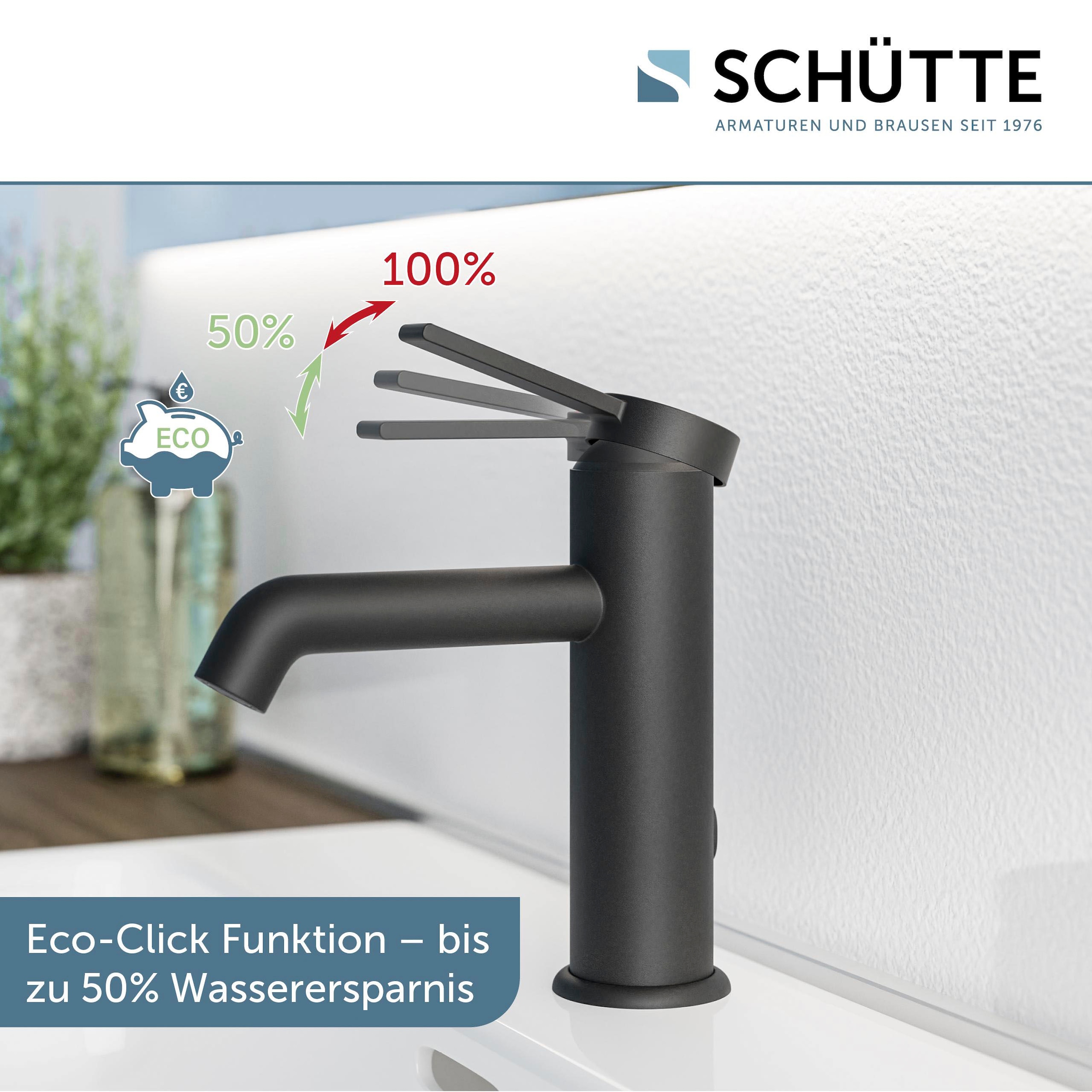 Schütte Waschtischarmatur »LOS ANGELES«, Wasserhahn Bad, energiesparend, wassersparend