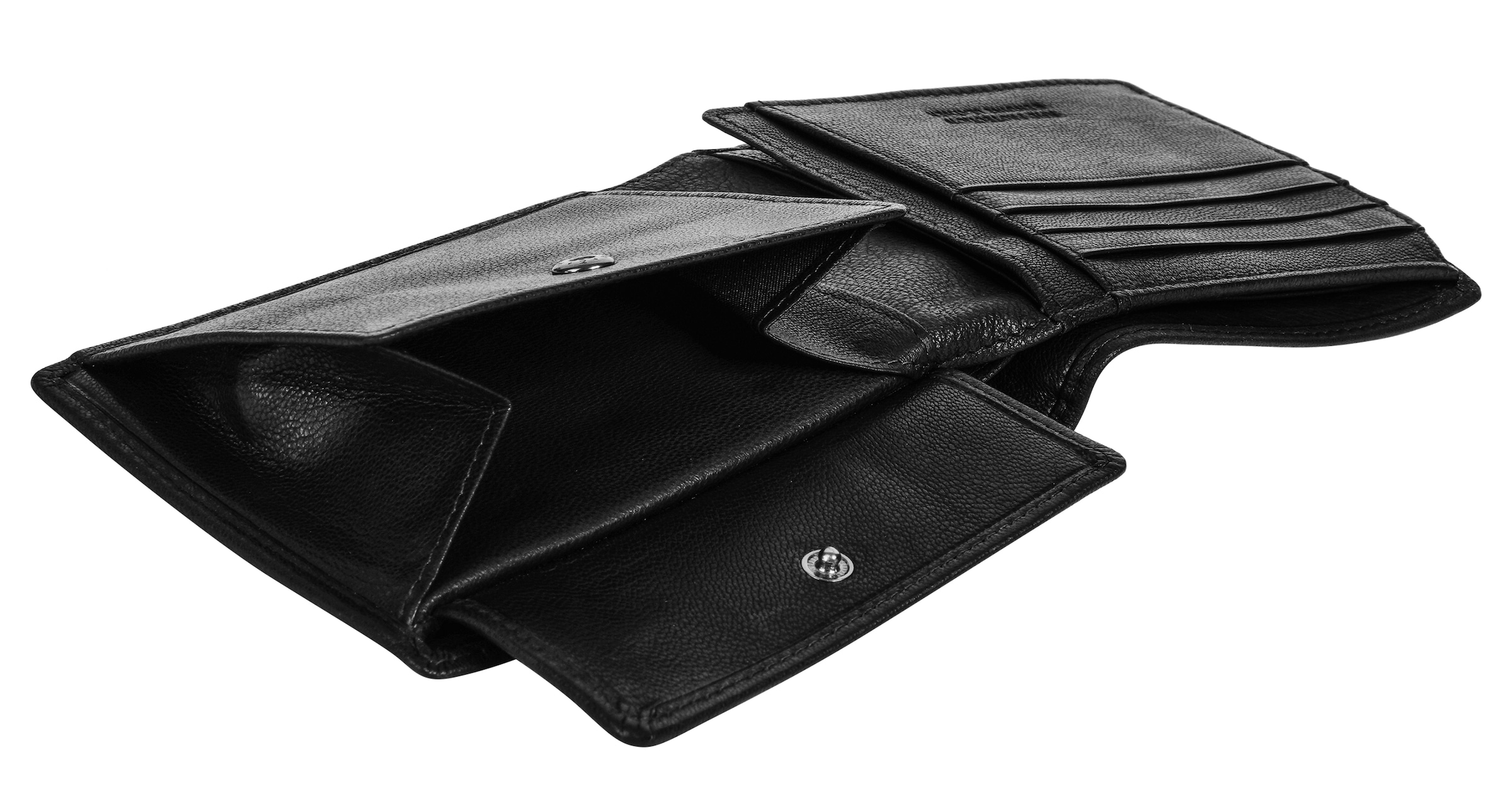 bugatti Geldbörse »BLACK MAGIC« echt Leder