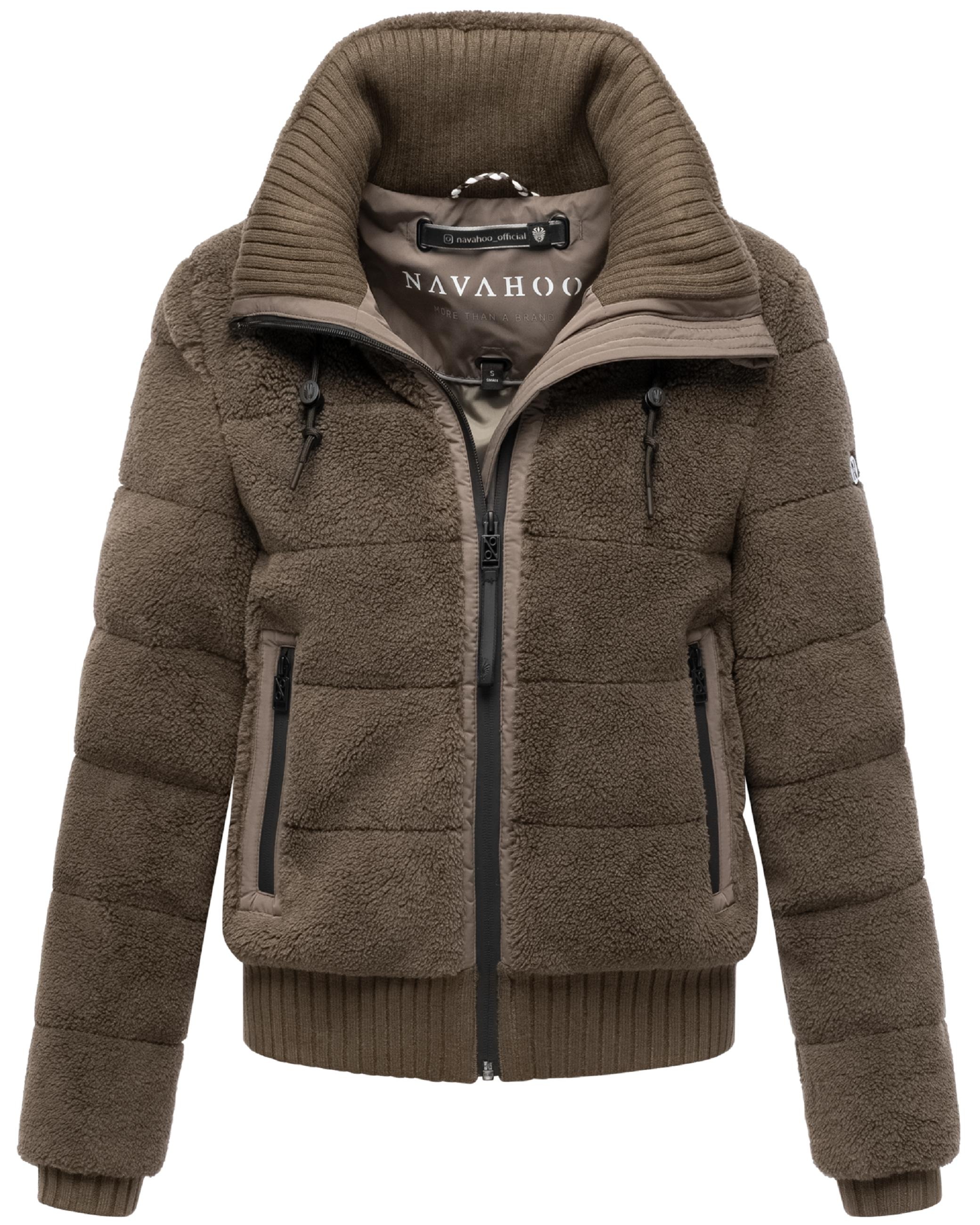 Navahoo Plüschjacke »Plüschjacke Schneepuder 14«