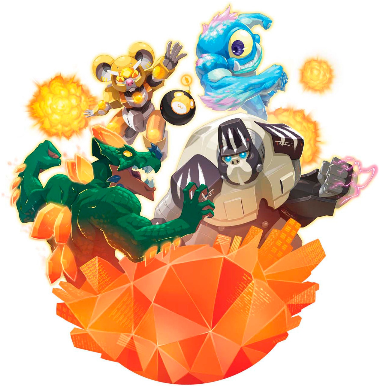 iello Spiel »King of Tokyo - Origins«