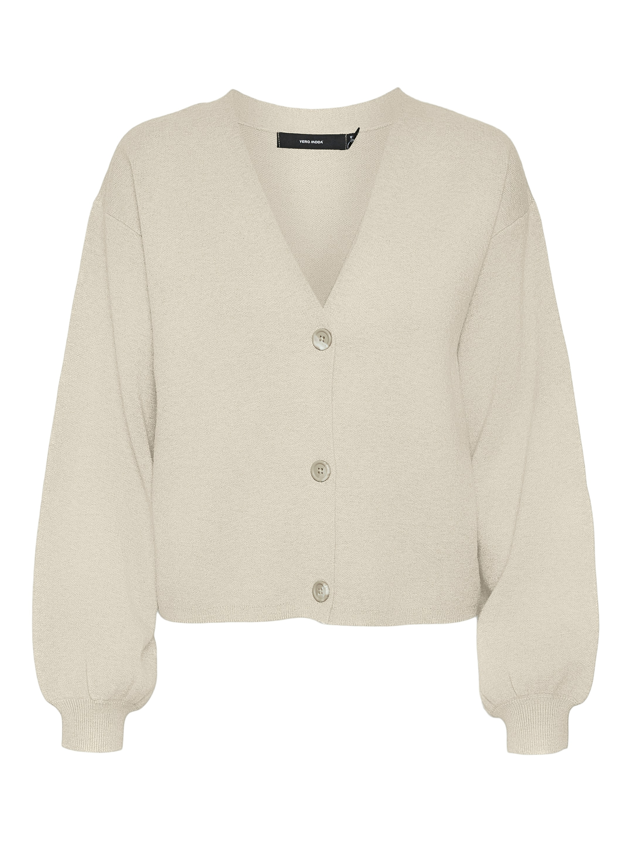 Vero Moda Strickjacke »VMGOLD LS V-NECK BUTTON CARDIGAN GA«