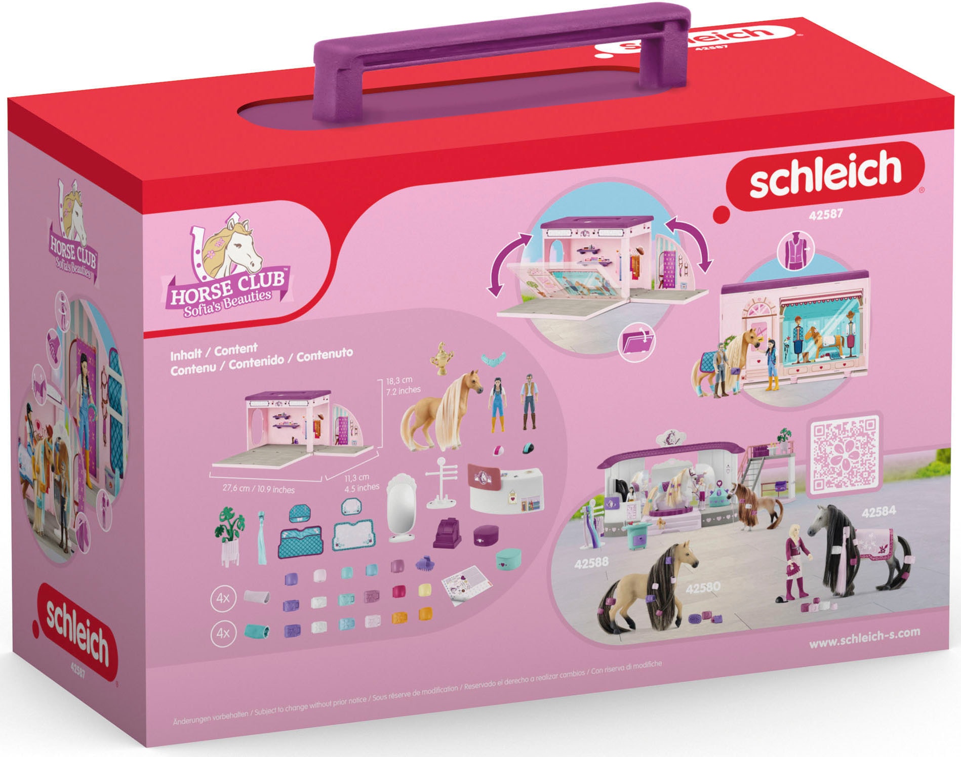 Schleich® Spielwelt »HORSE CLUB, Pop-Up Boutique (42587)«