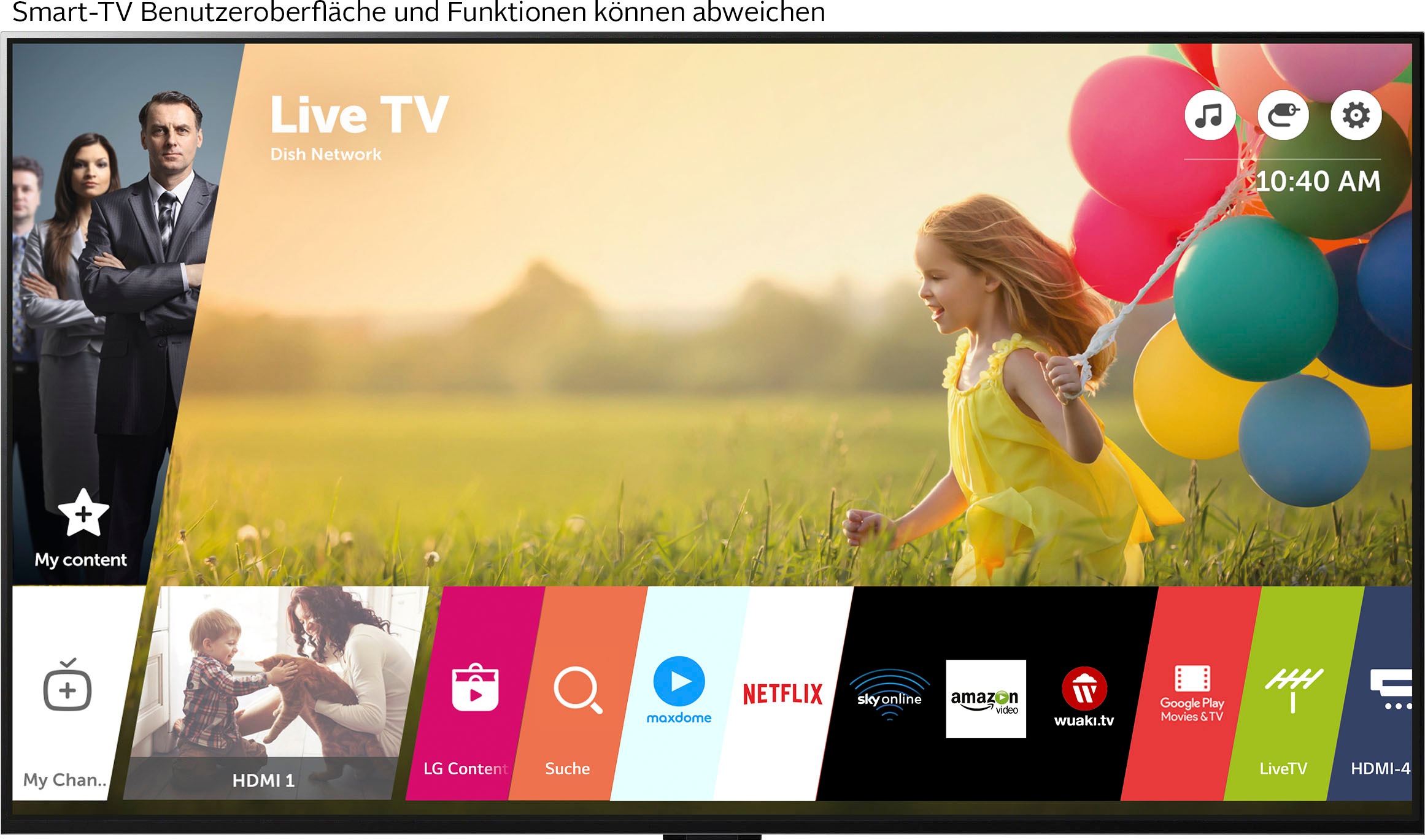 LG OLED-Fernseher »OLED83G29LA«, 4K Ultra HD, Smart-TV, OLED evo, α9 Gen5 4K AI-Prozessor, Brightness Booster Max