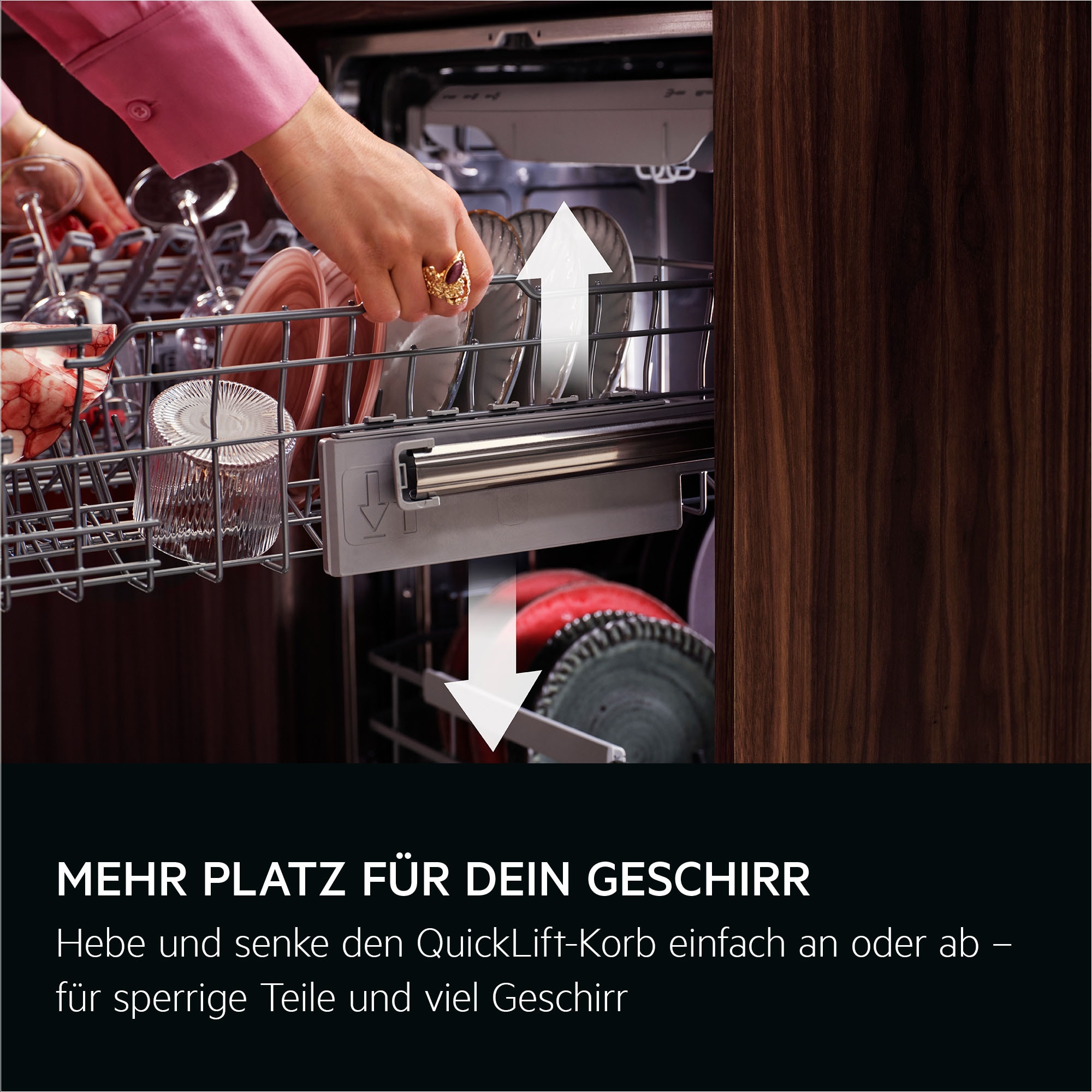 AEG Unterbaugeschirrspüler 9000 »GU9200X2SCM« Leise Spülmaschine 38 dB kraftvoll gegen Eingebranntes EEK A-10%