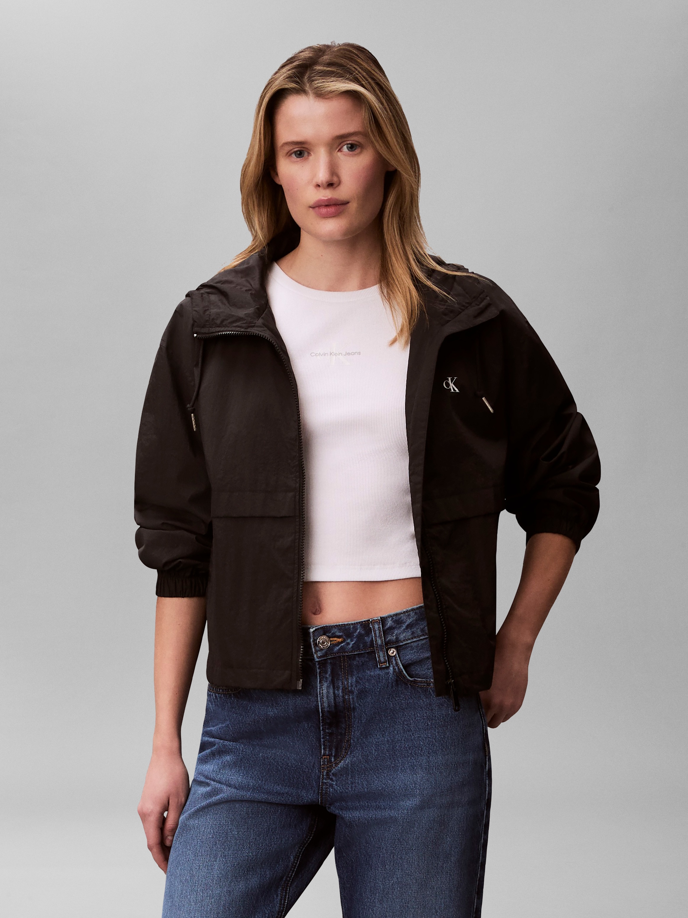 Calvin Klein Windbreaker mit Kapuze Regular fit mit Kapuze