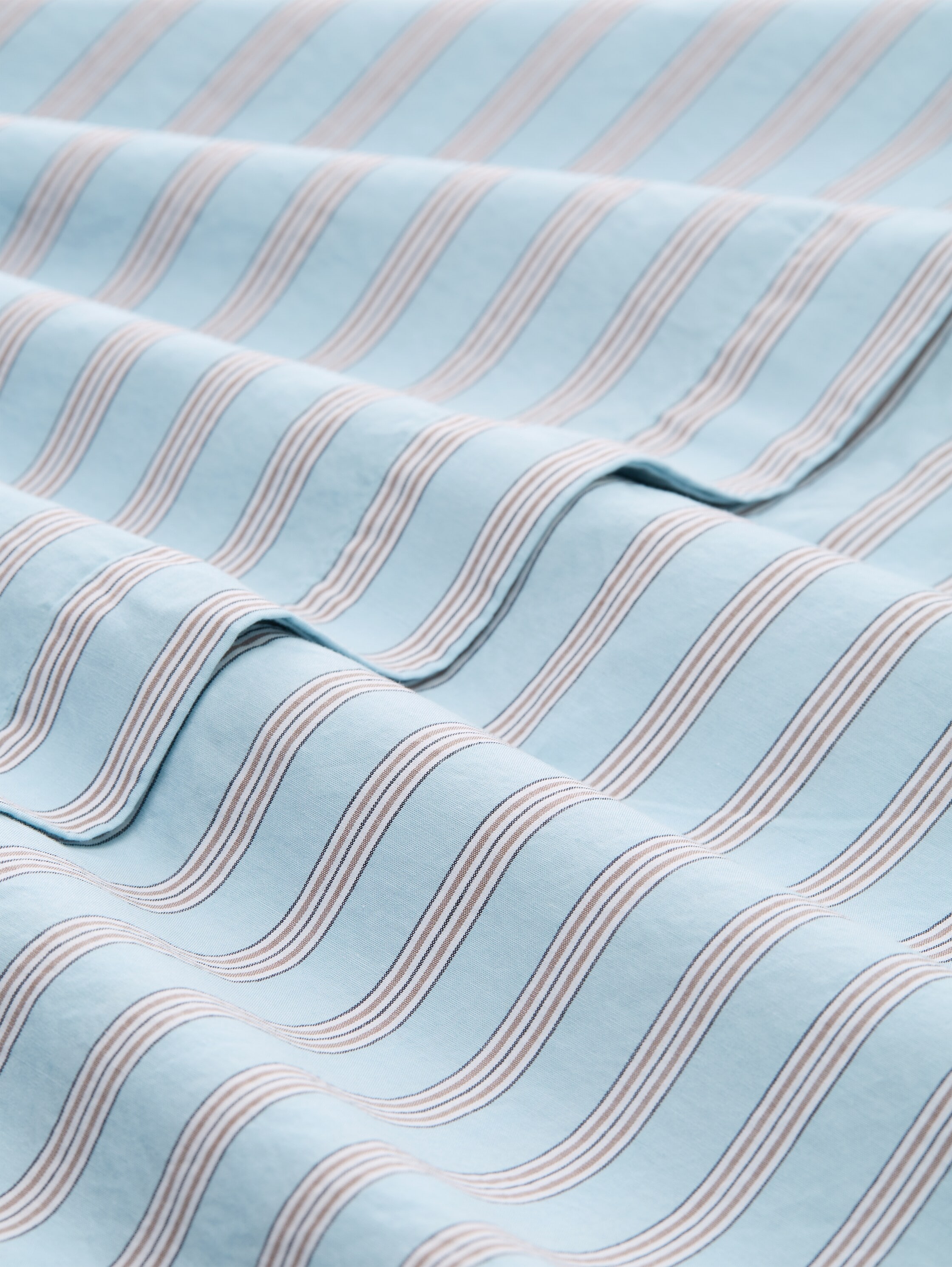 TOM TAILOR Denim Klassische Bluse mit Streifen Muster