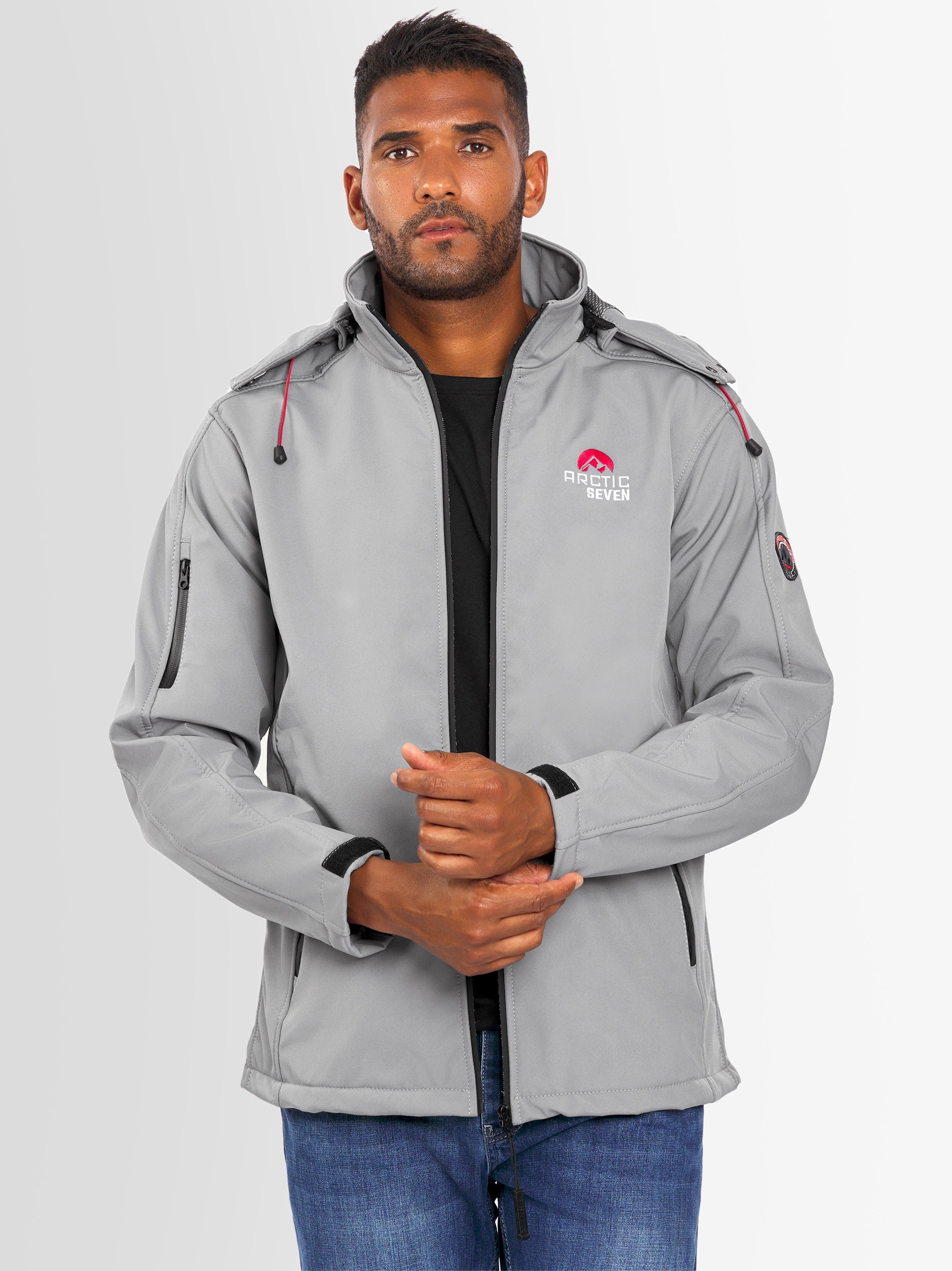 Arctic Seven Softshelljacke »Arctic Seven Herren Softshell Jacke AS087«