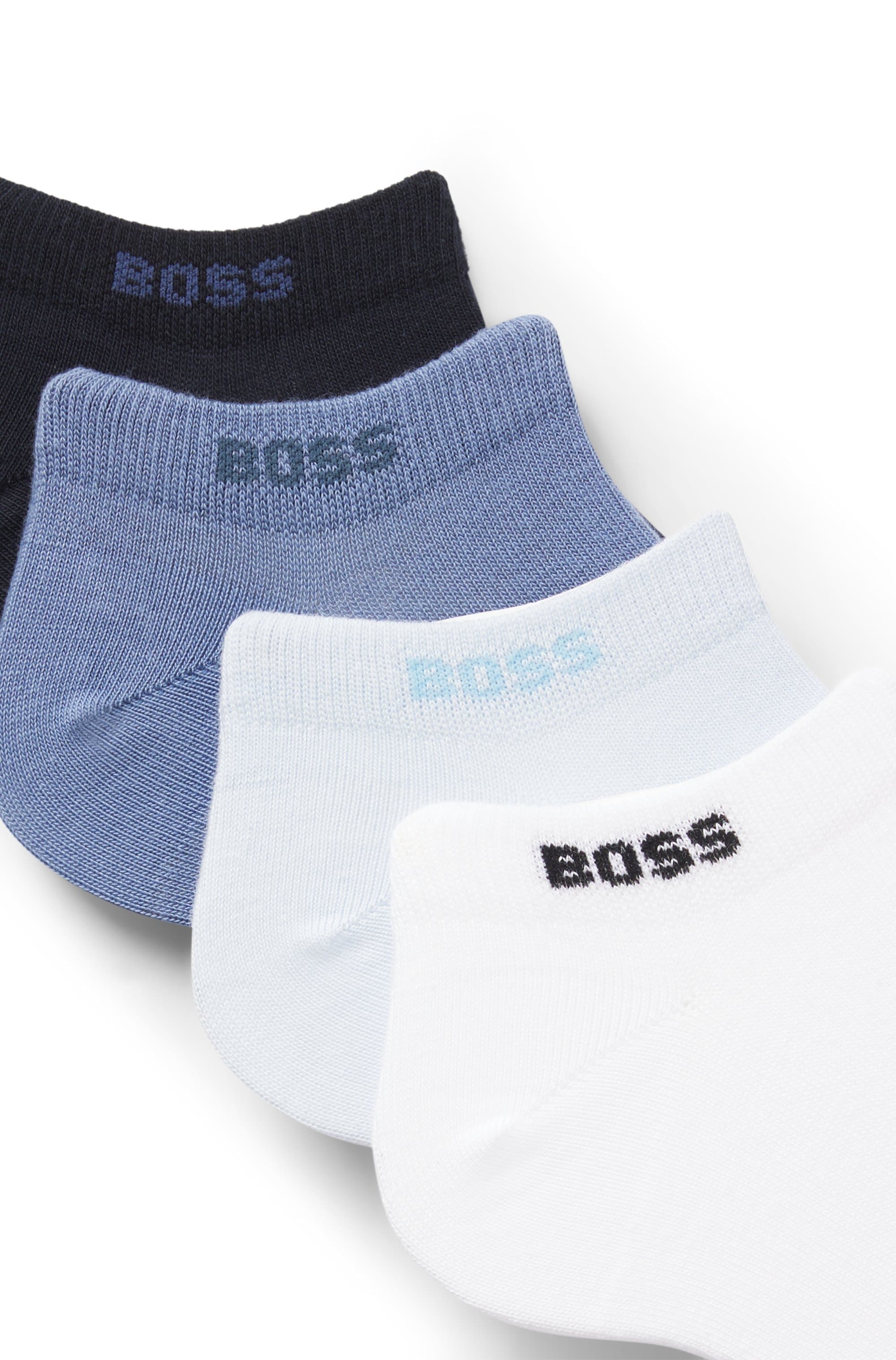 BOSS Sneakersocken »5P AS Uni CC« Packung, 5 Paar tlg. mit BOSS Label