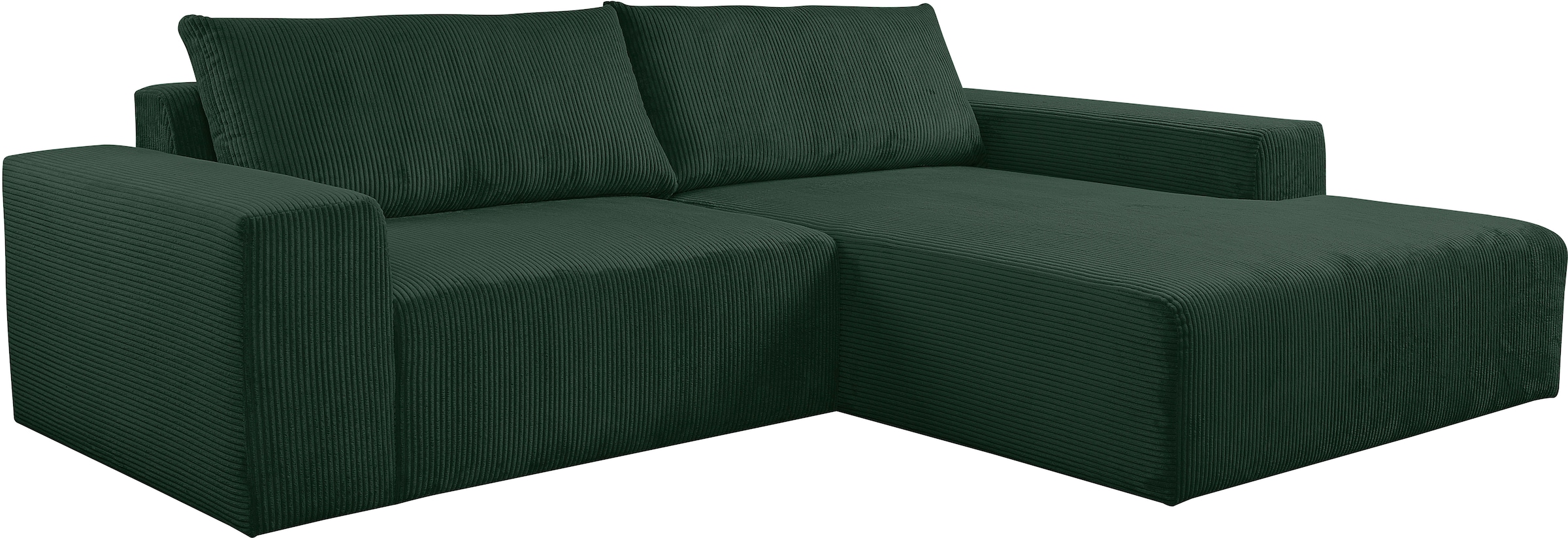 WERK2 Ecksofa »Rio, elegant & bequem, Breite 262 cm, L-Form« Puristisches Design mit maximalem Komfort