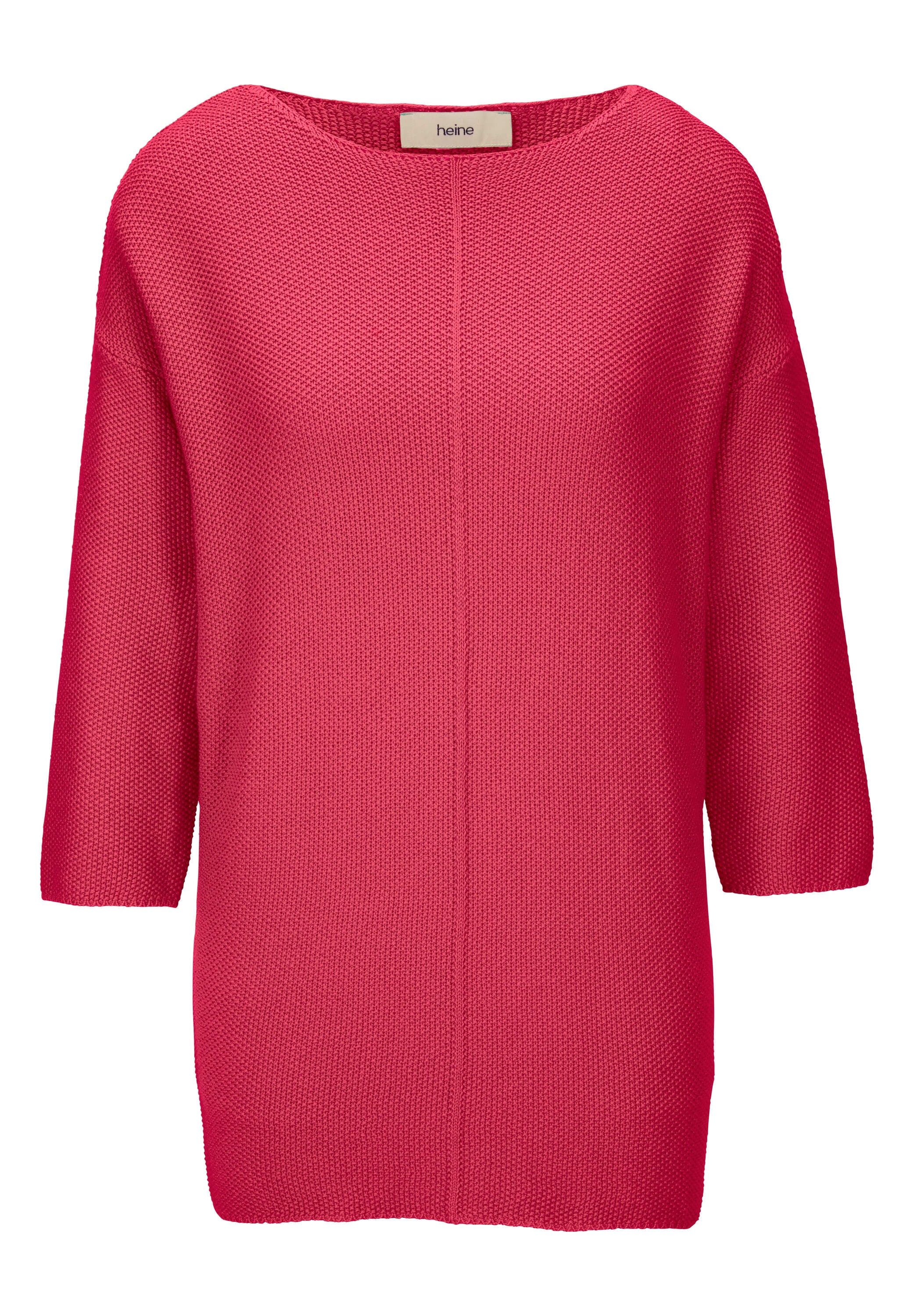 heine Longpullover »Oversized Pullover Strickpullover mit Effekt-Strick«