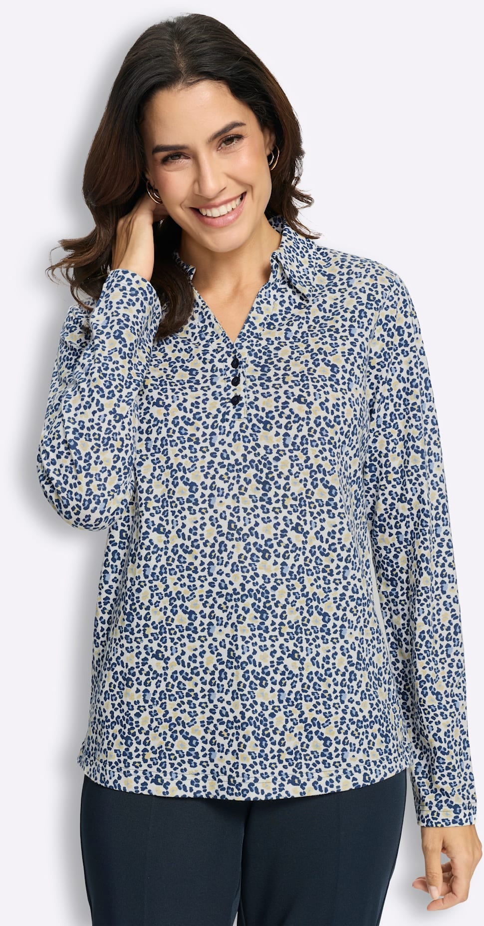 Inspirationen Poloshirt »Print-Shirt« 1