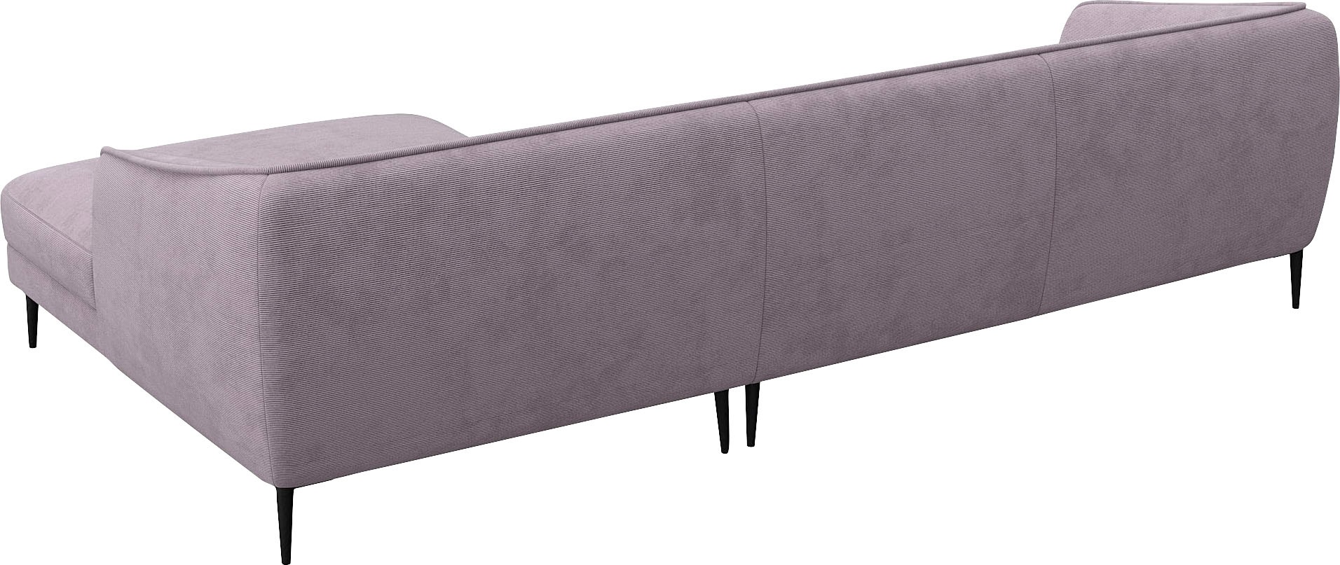 FLEXLUX Ecksofa »Belle Designsofa, L-Form, B/T 288/149 cm«, Skandinavisches Design, In hochwertiger Verarbeitung