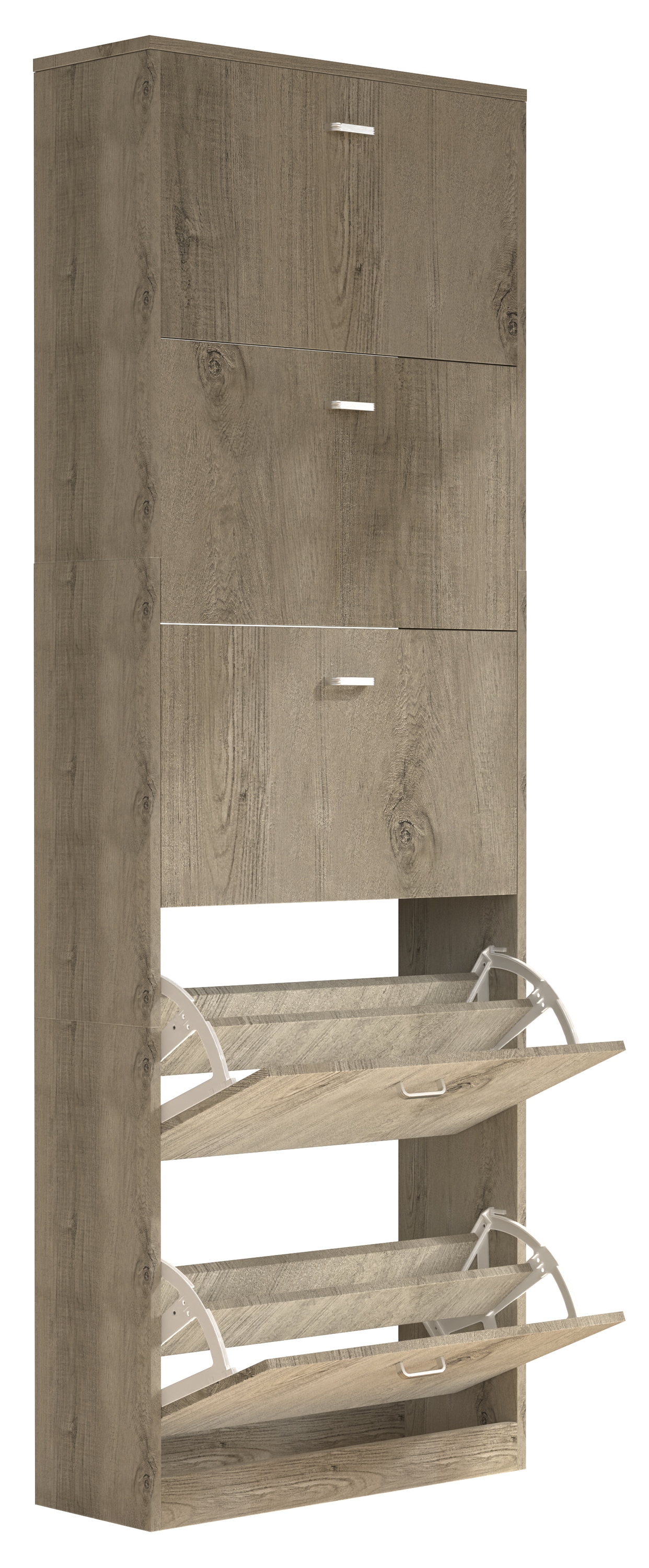 VCM Schuhschrank »Holz Regal Schuhschrank Schuhkipper Serie Sipos XL« 1 Stk. tlg.