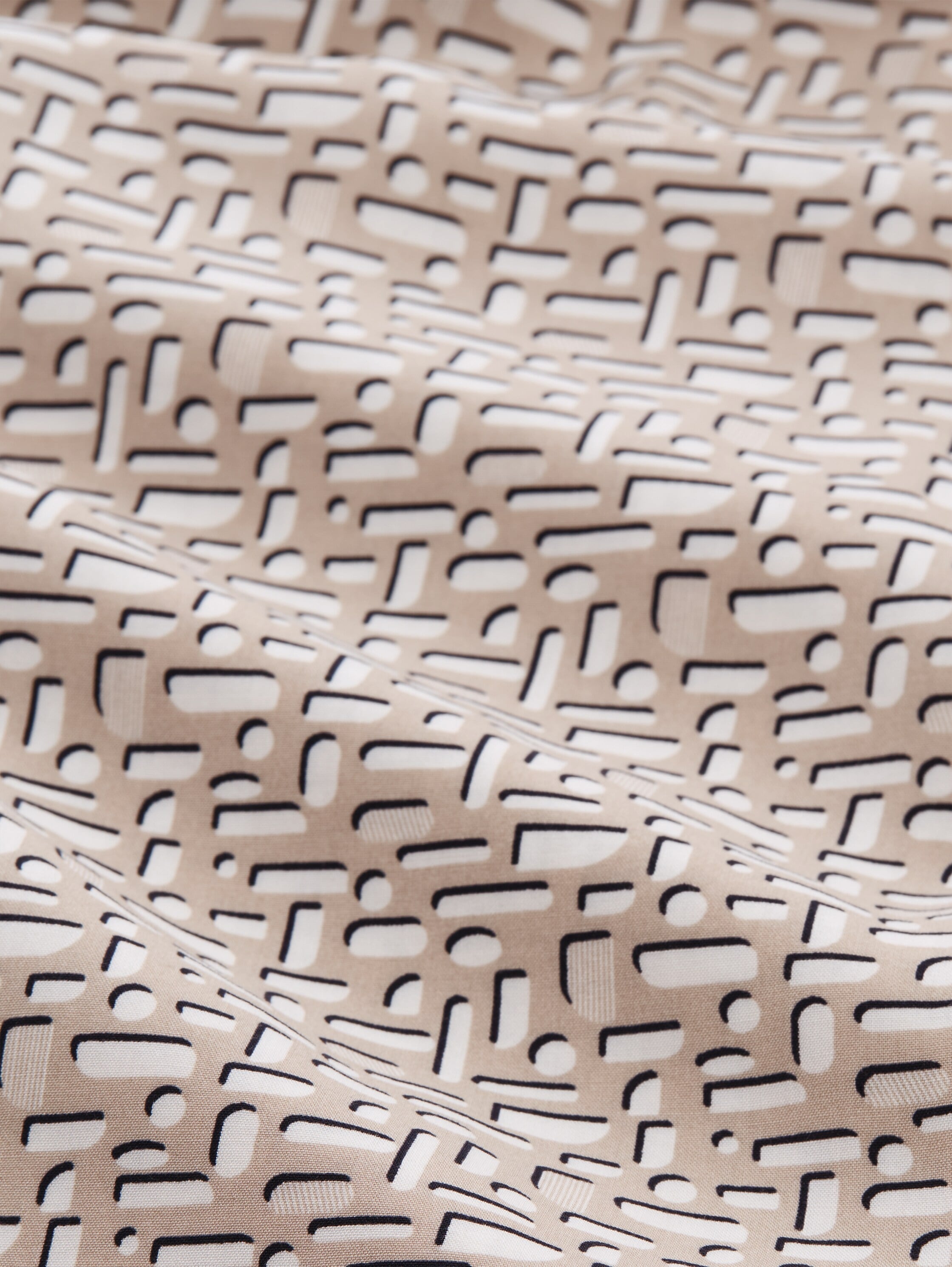 TOM TAILOR Klassische Bluse mit All-Over Print