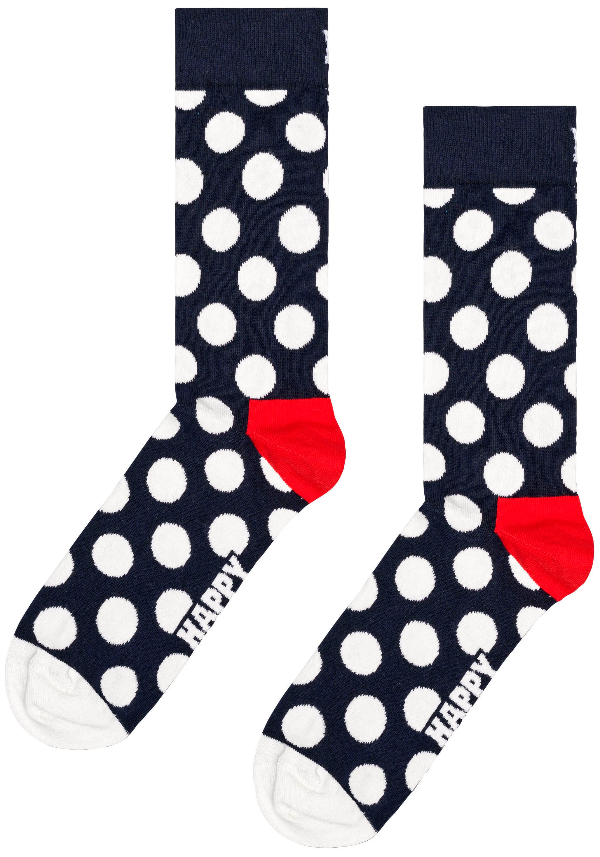 Happy Socks Socken »2-Pack Dot Stripes (Packung, Dots ♕ Big 2 Socks«, & bei Classic Paar)