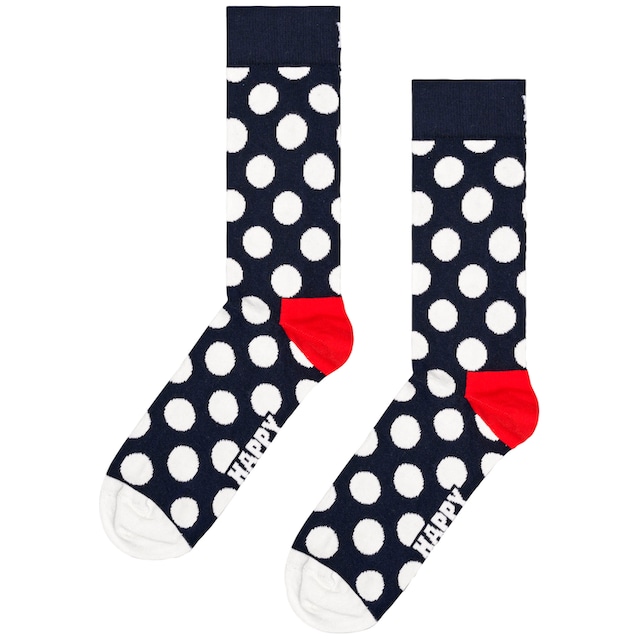 Happy Socks Socken »2-Pack Classic Big Dot Socks«, (Packung, 2 Paar), Dots  & Stripes bei ♕