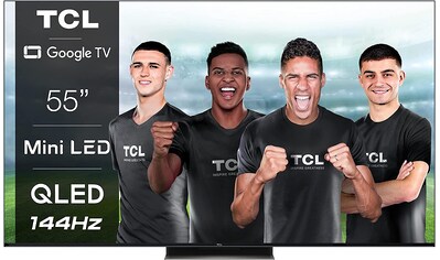 TCL QLED Mini LED-Fernseher »55C831X1«, 139 cm/55 Zoll, 4K Ultra HD, Google... kaufen