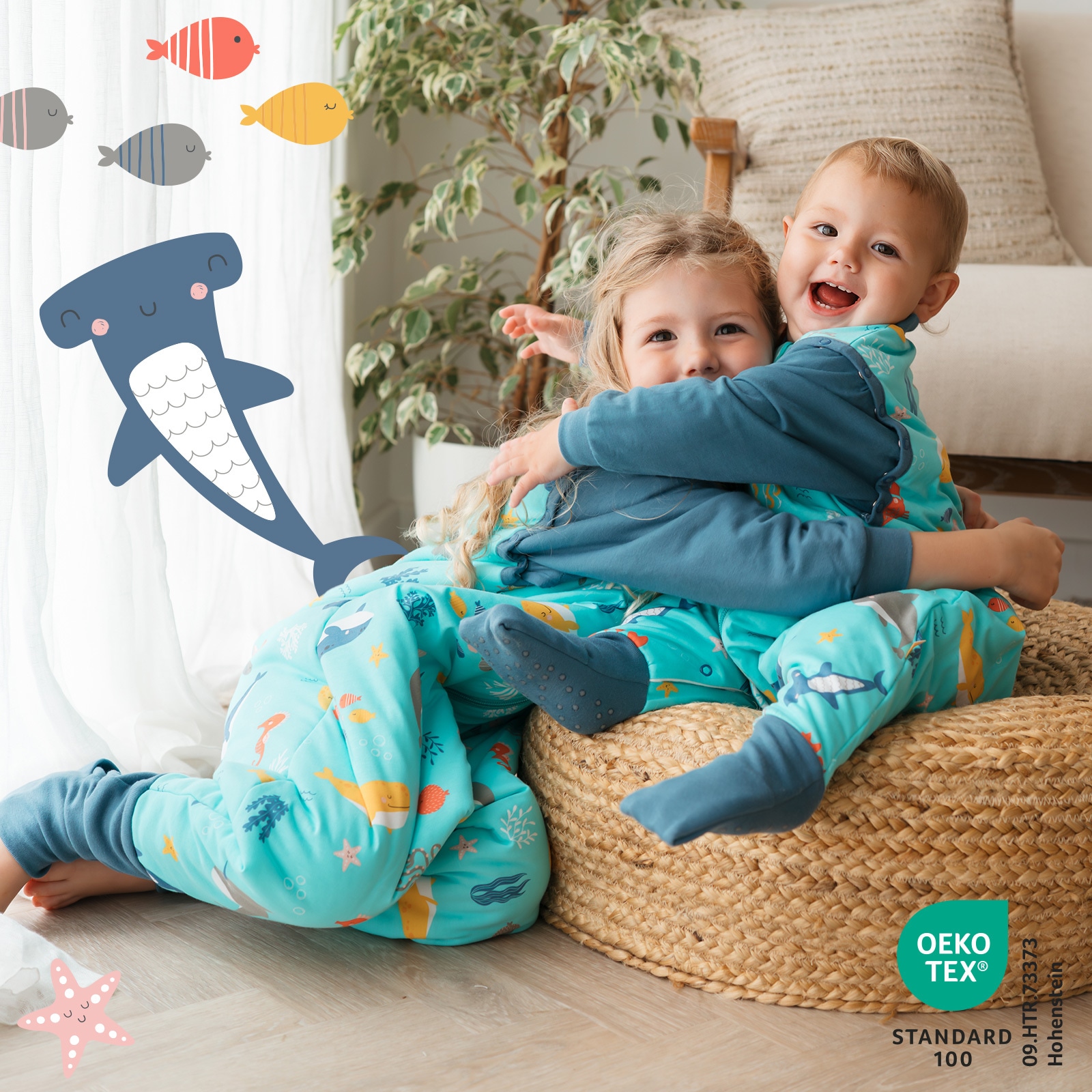 Schlummersack Babyschlafsack »Schlafsack mit Füßen 1.0 Tog«