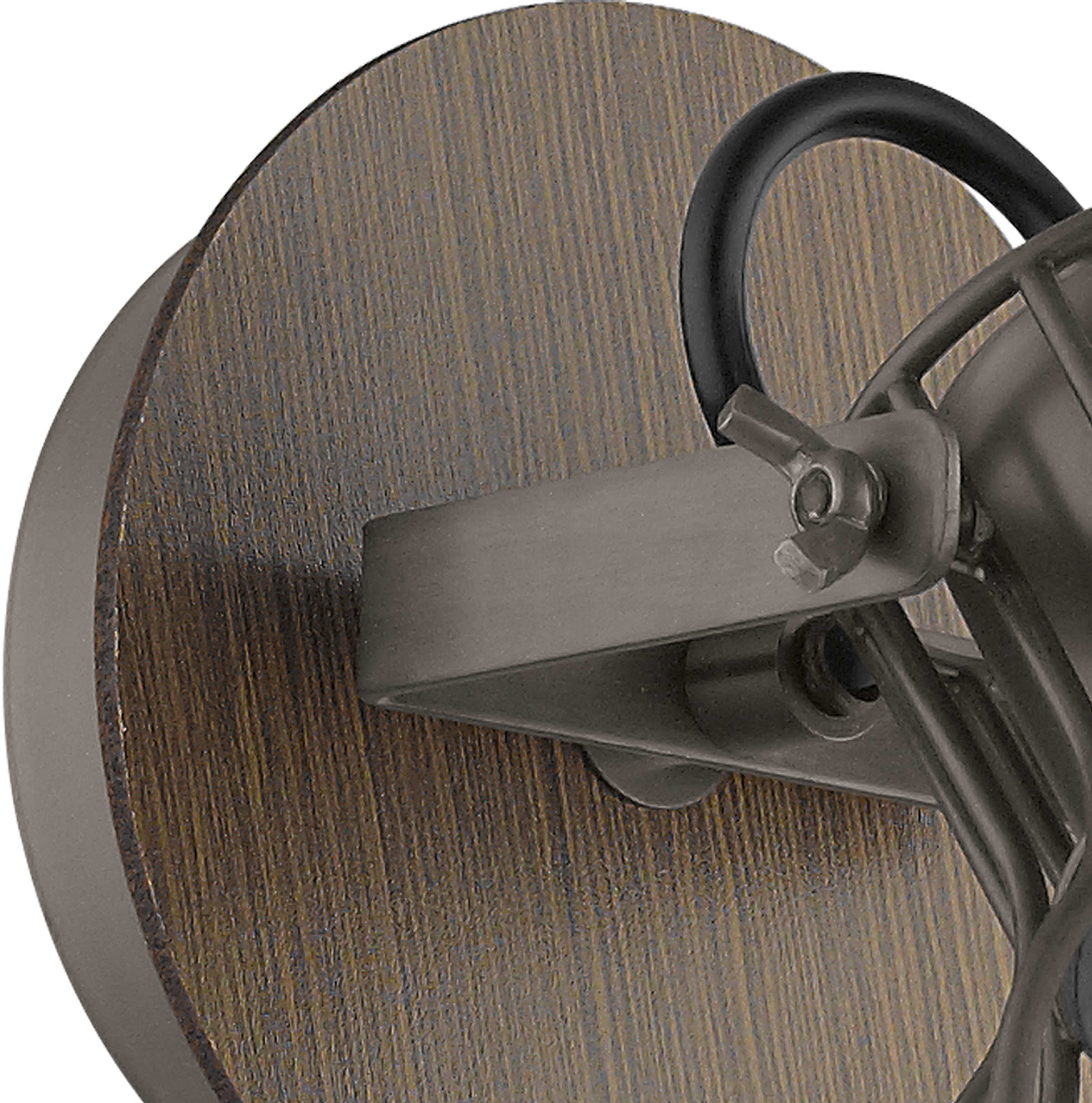 EGLO Deckenspot »SAMBATELLO Deckenstrahler, Holz und Stahl, E27, IP20, Flurlampe, Lampe«, 3 flammig, Leuchtmittel E27 | Leuchtmittel wechselbar-ohne Leuchtmittel, Spot - L57,5 x B9 cm - braun, silber - 3X40W exkl.